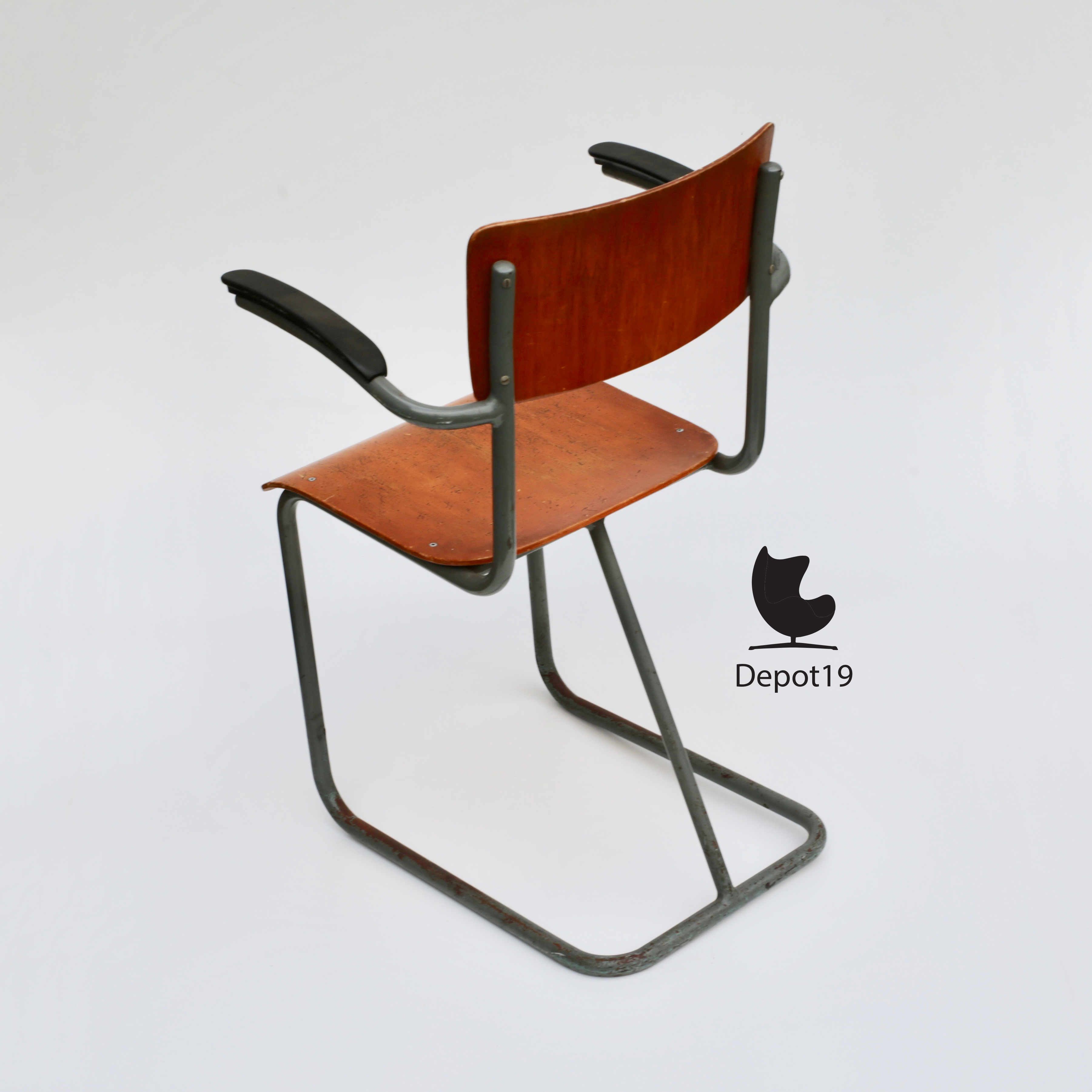 Tragisch Christchurch Onderzoek het Gispen buisframe stoel 1940s | Depot 19