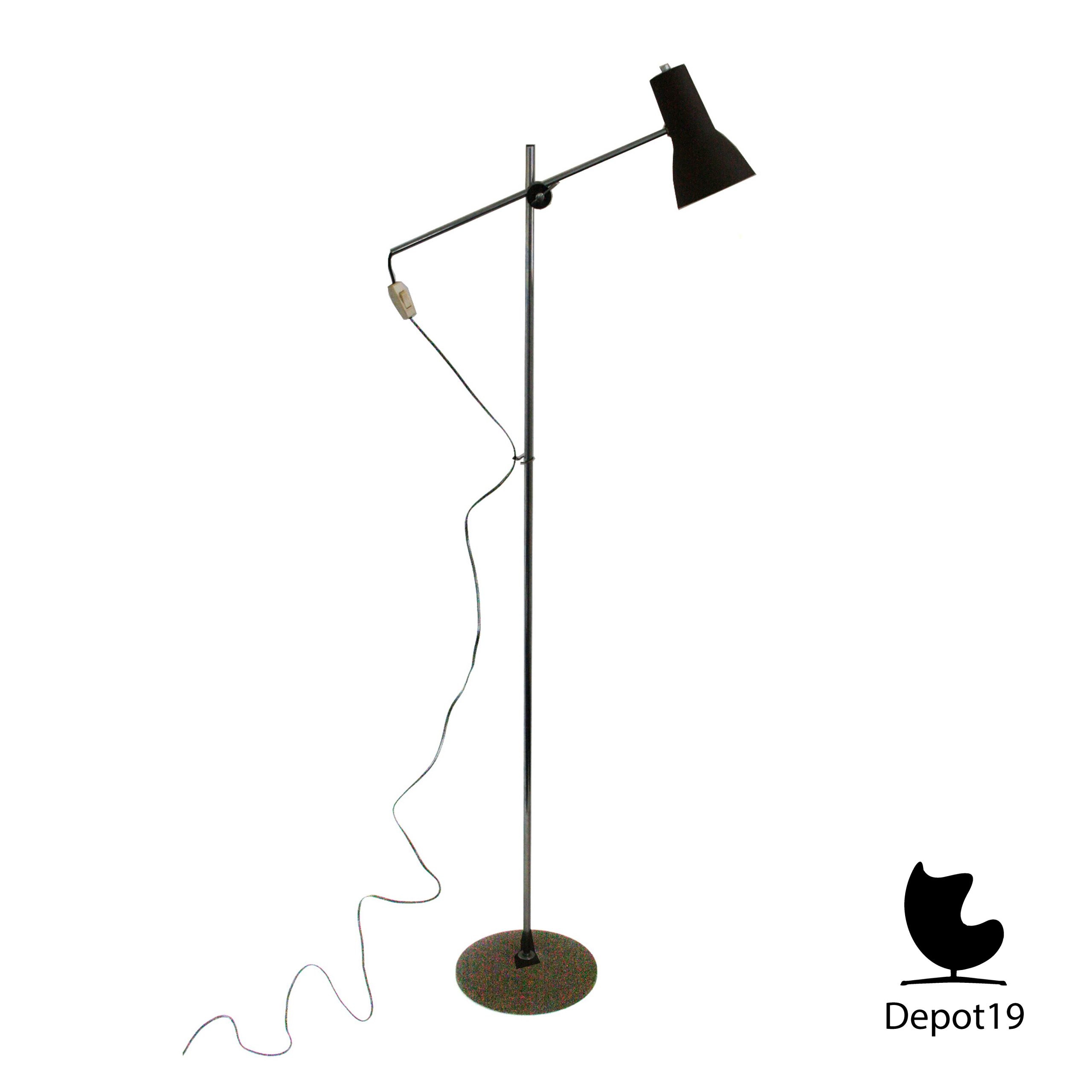 Jan Hoogervorst Anvia lamp bruine staande - Afbeelding 2