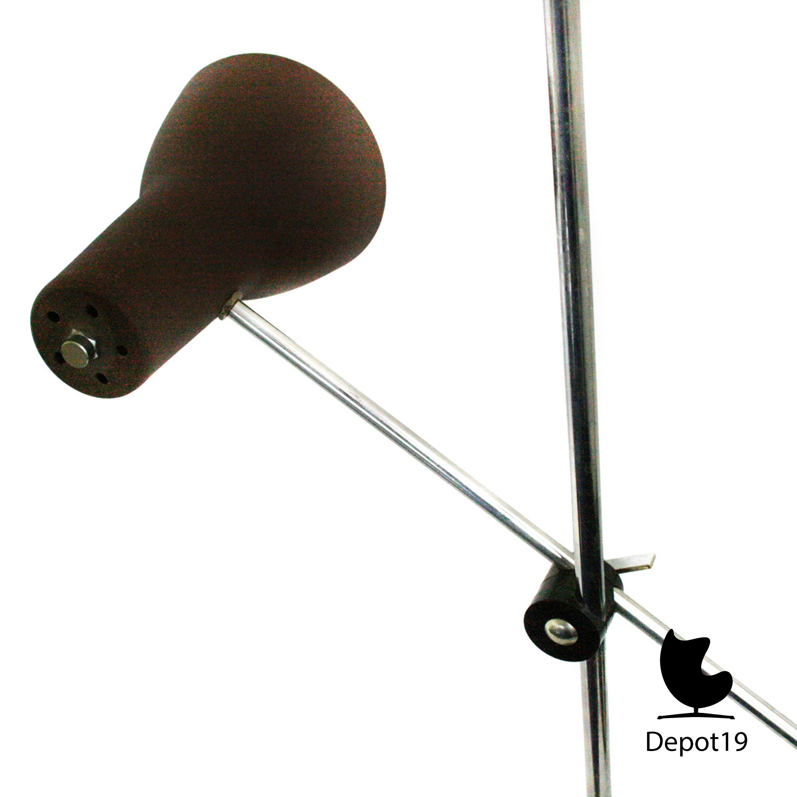 Jan Hoogervorst Anvia lamp bruine staande - Afbeelding 5