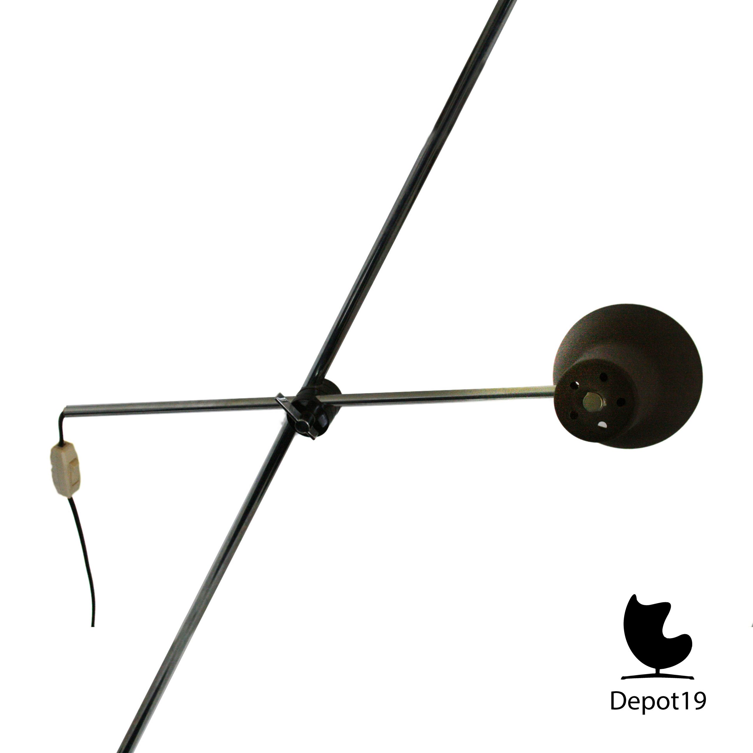 Jan Hoogervorst Anvia lamp bruine staande - Afbeelding 3