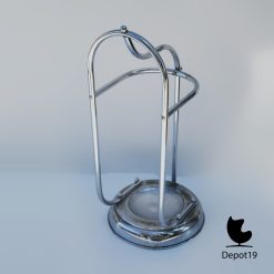 Alternative view of Paraplu standaard Tubax Belgium stijl Art Deco chrome 1930s