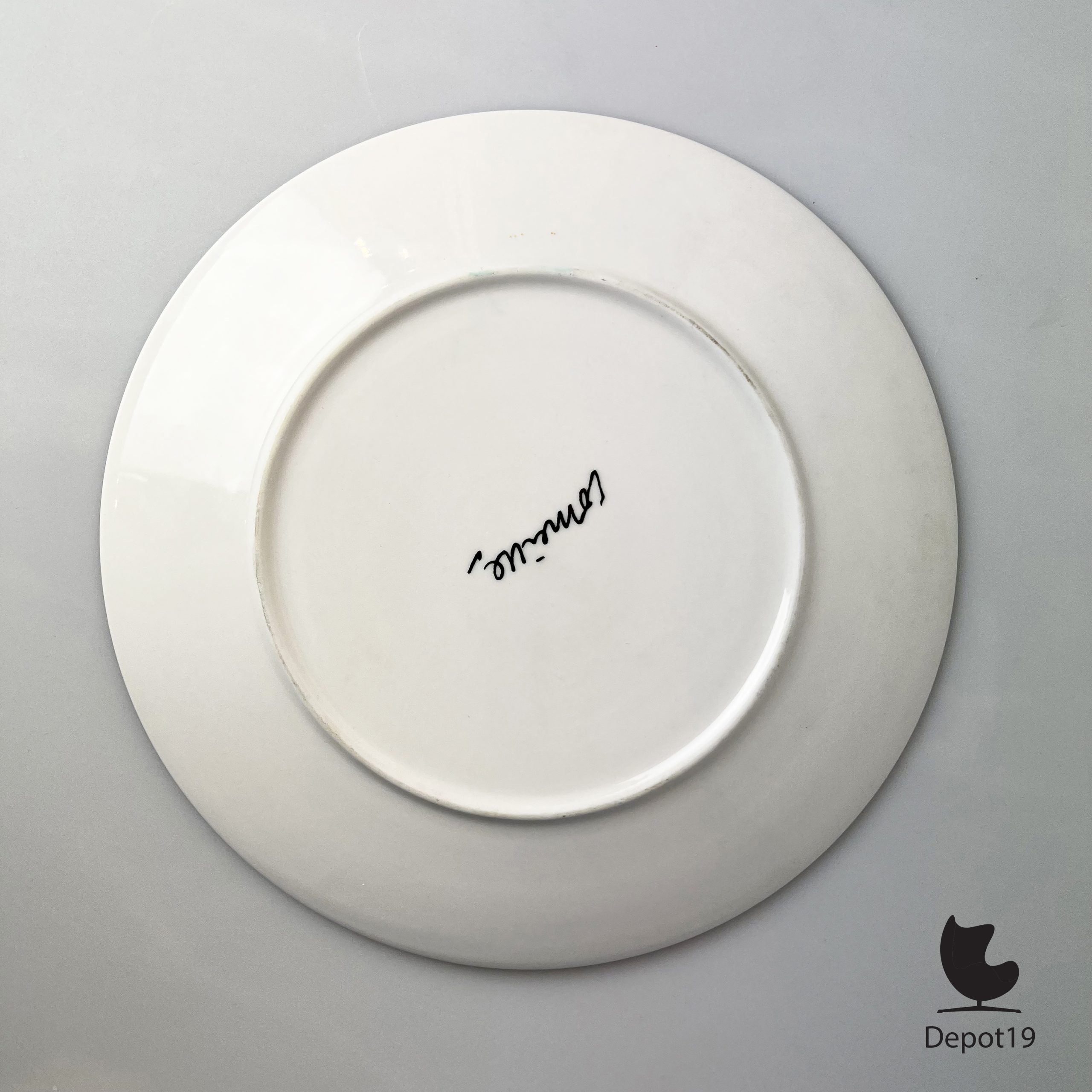 Sierbord keramiek Corneille COBRA vuurvogel - Afbeelding 2