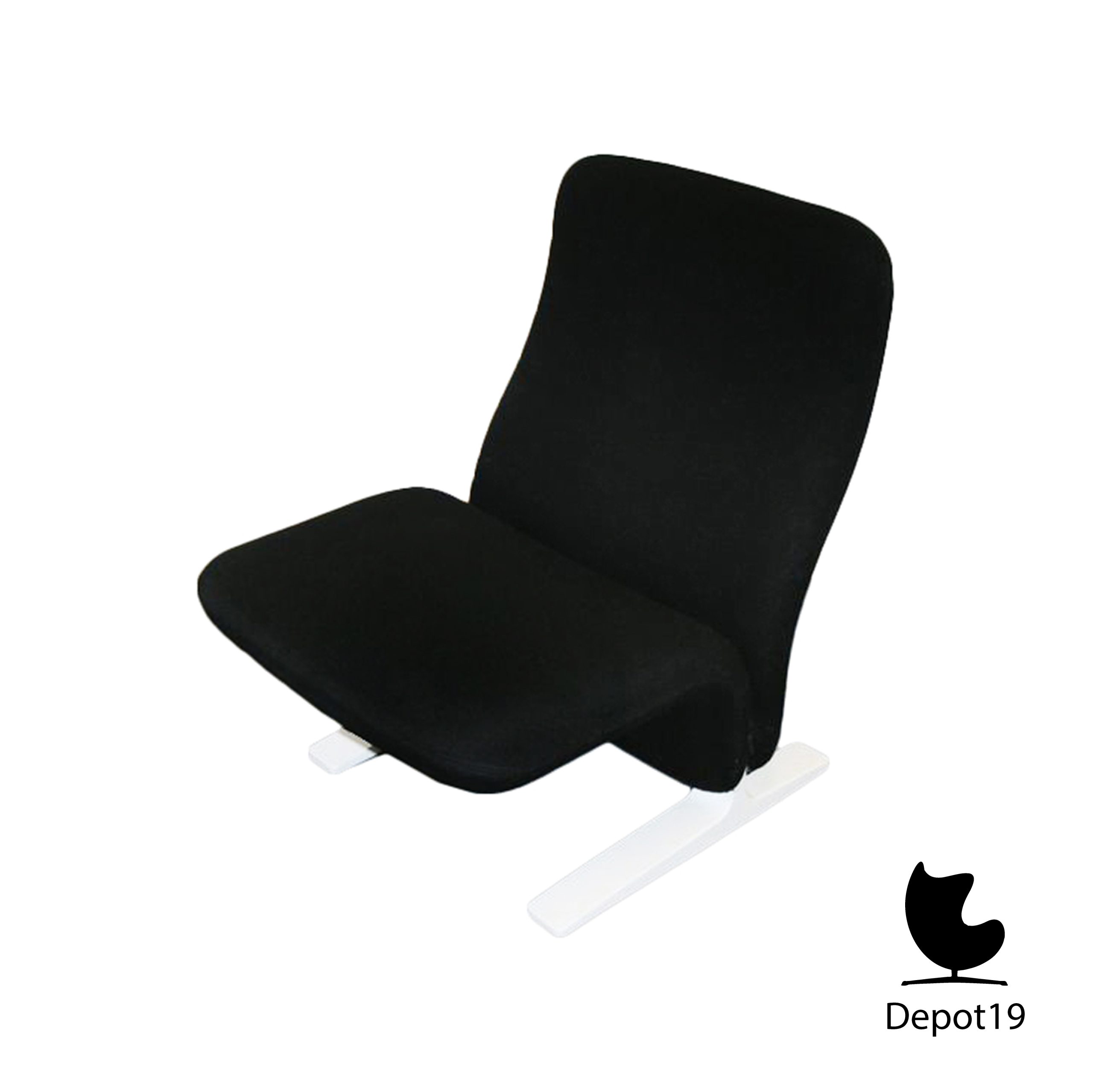 Pierre Paulin F780 Artifort Fauteuil zwart - Afbeelding 2