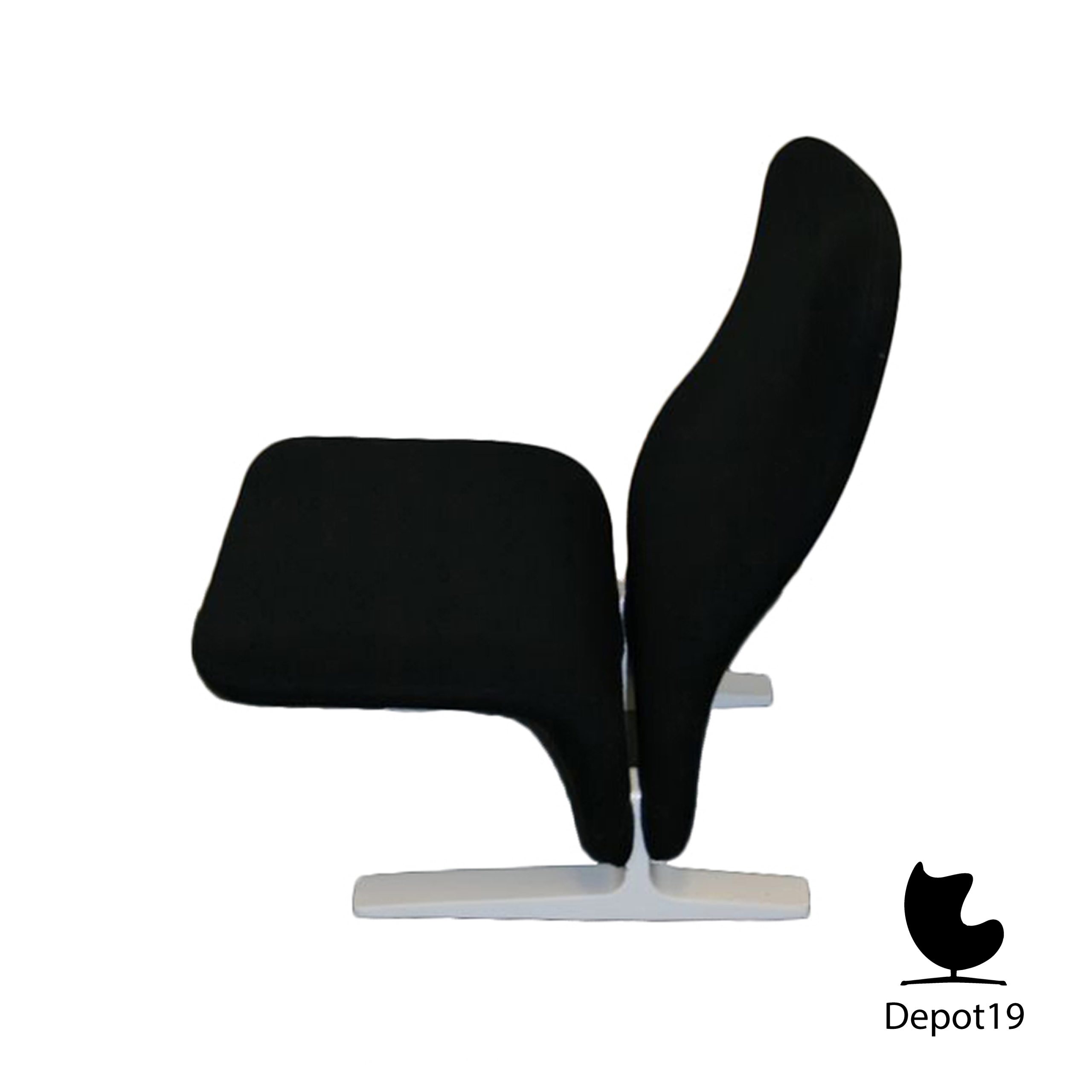 Pierre Paulin F780 Artifort Fauteuil zwart - Afbeelding 6