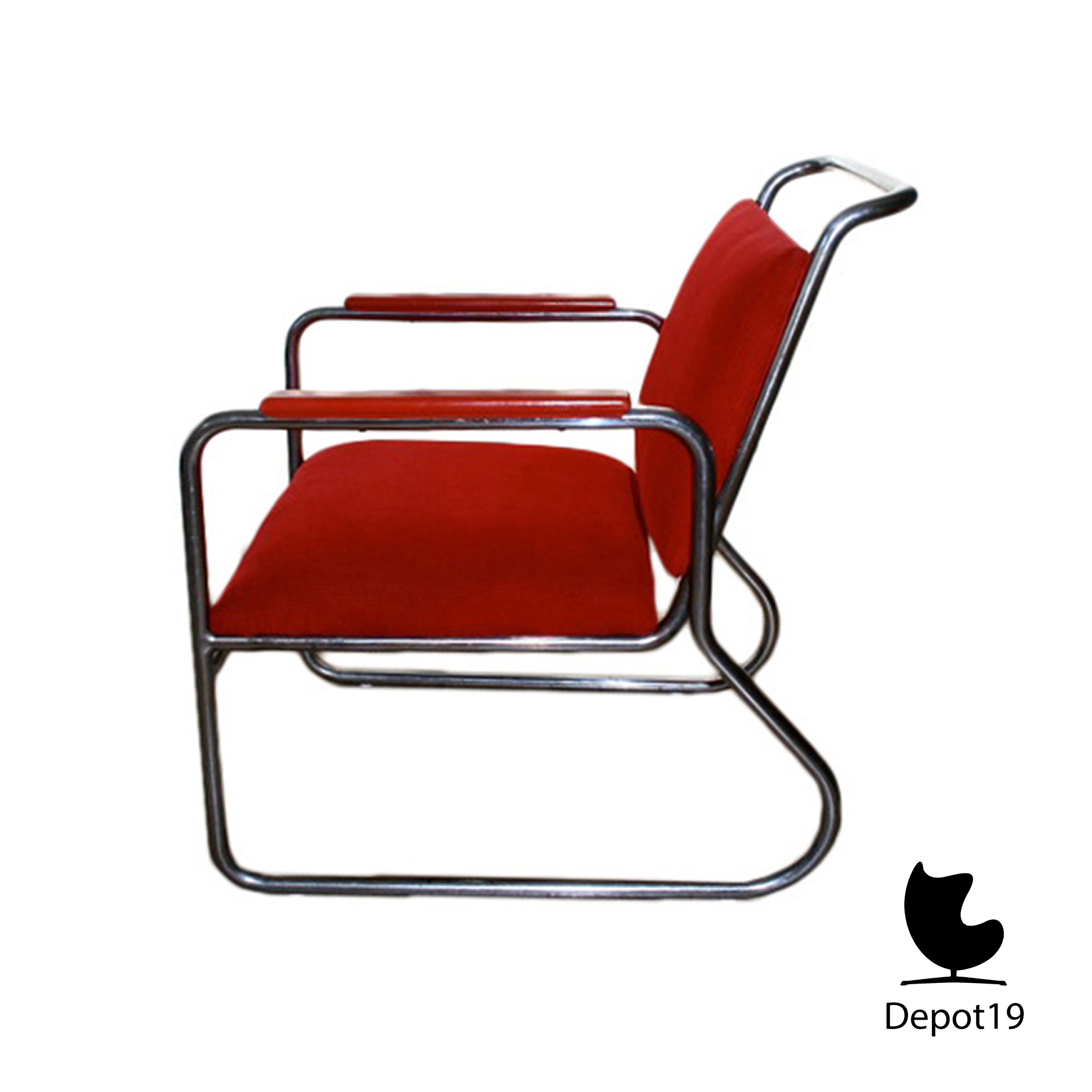 Bas van Pelt EMS Fauteuil Fana D3 Rotterdam NV Galvanische Industrie 1930s - Afbeelding 3