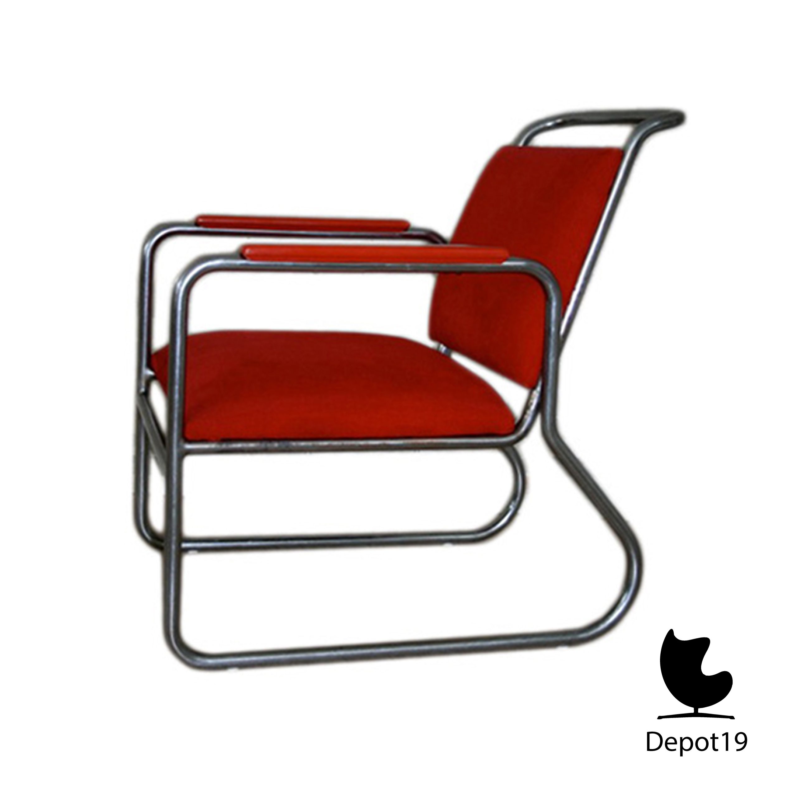 Bas van Pelt EMS Fauteuil Fana D3 Rotterdam NV Galvanische Industrie 1930s - Afbeelding 4