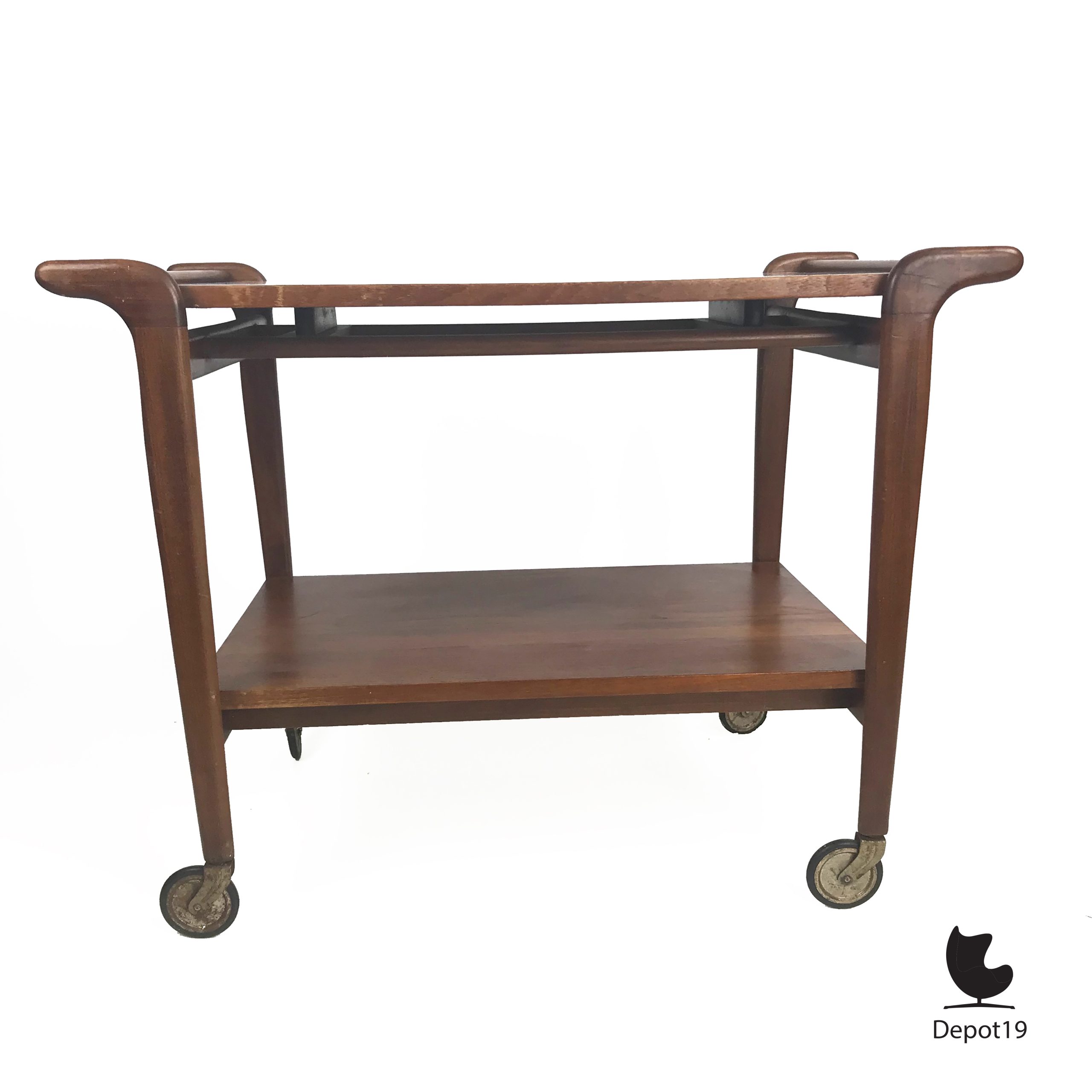 Cees Braakman Mobilo serveerwagen 1950s Pastoe - Afbeelding 2