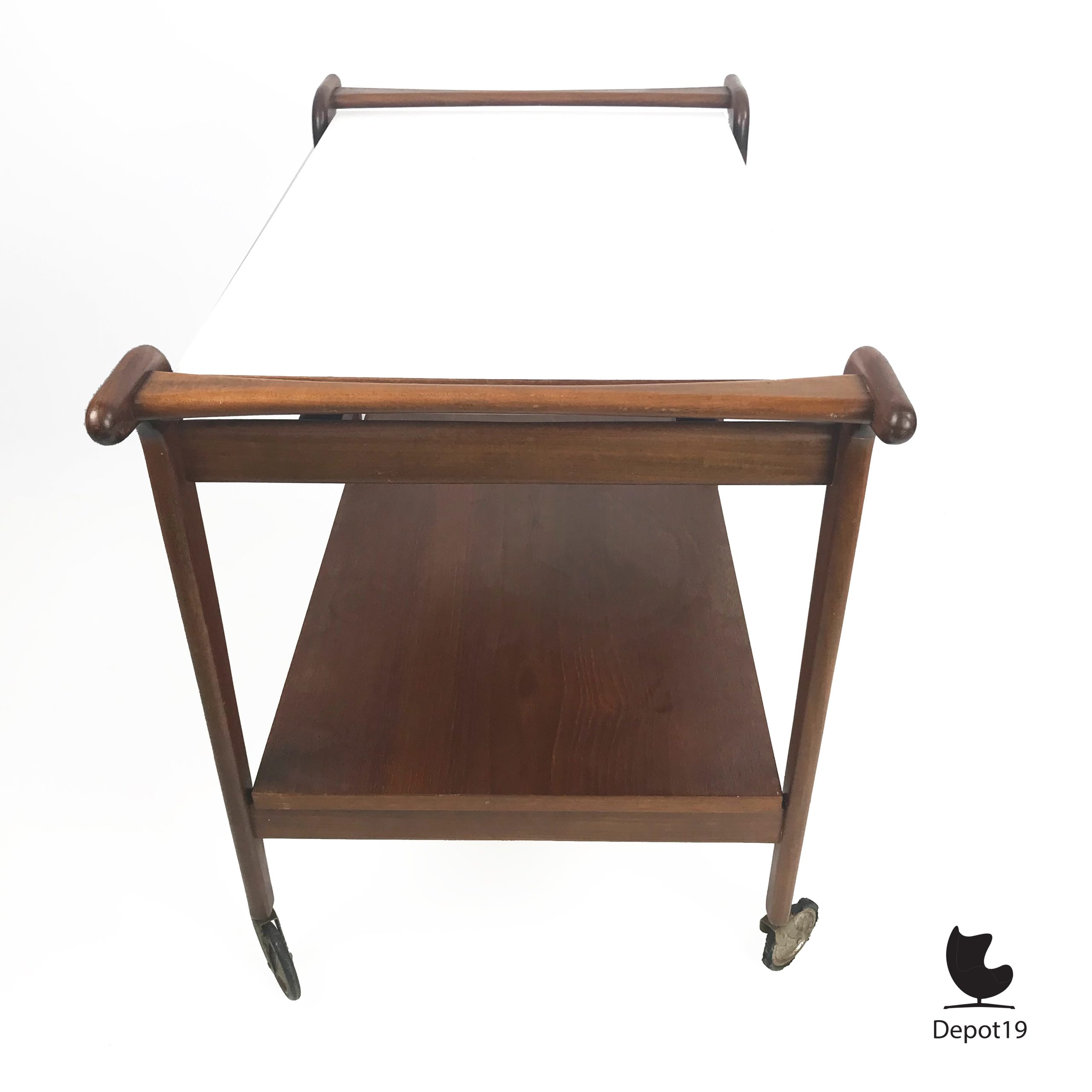 Cees Braakman Mobilo serveerwagen 1950s Pastoe - Afbeelding 3