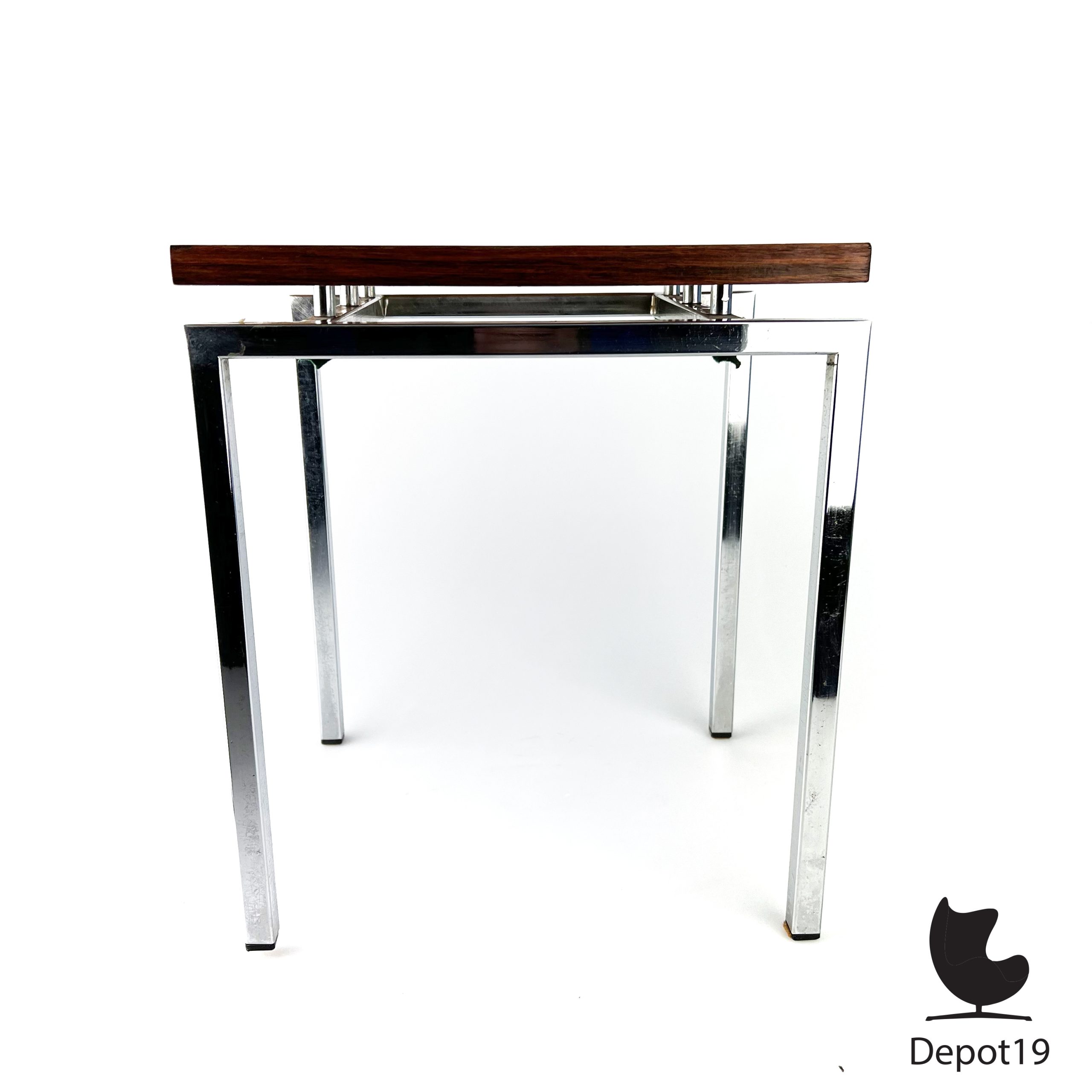 Bijzettafel Cees Braakman Pastoe vintage nesttafel klein jaren 60 - Afbeelding 4