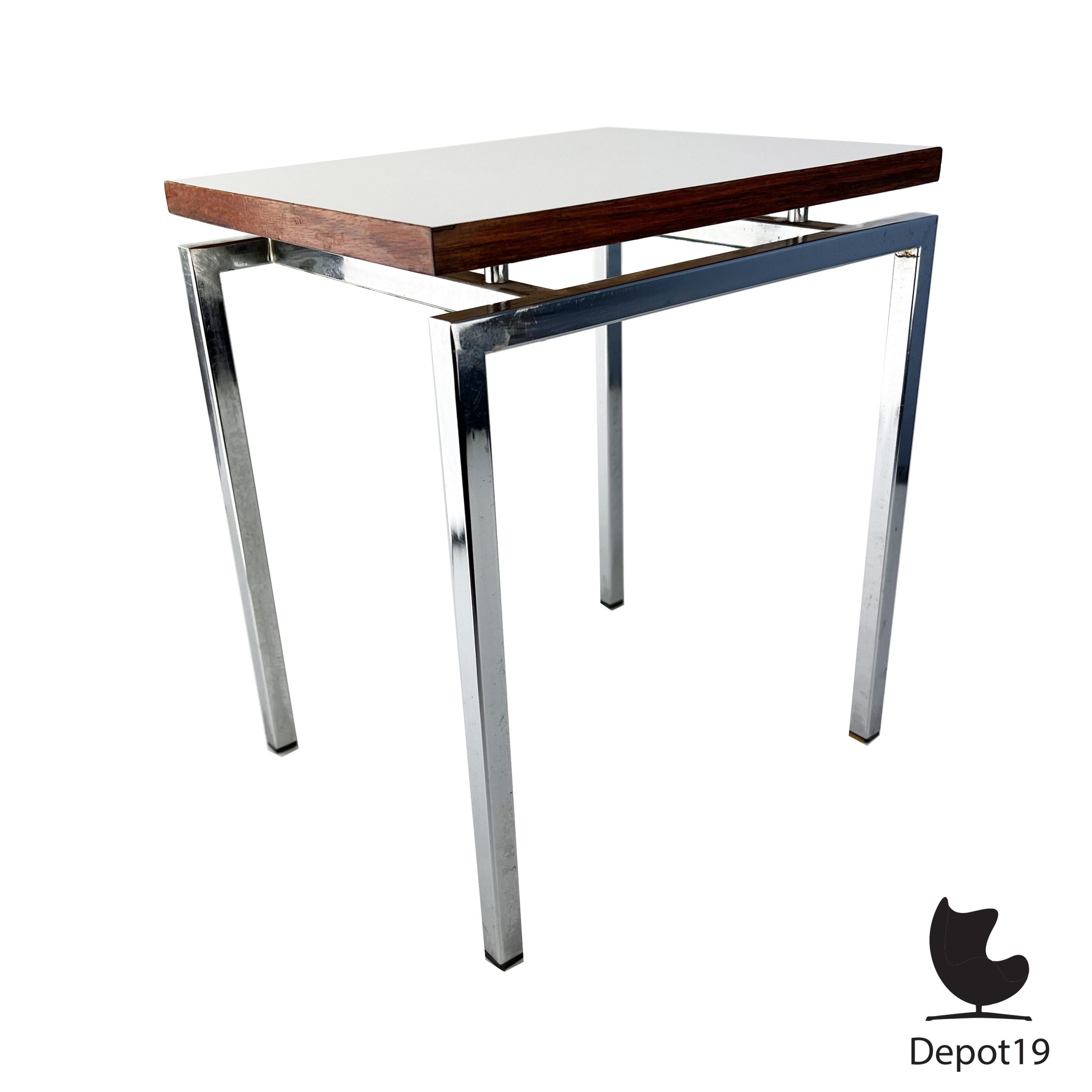 Bijzettafel Cees Braakman Pastoe vintage nesttafel klein jaren 60 - Afbeelding 5