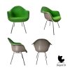 Eames Herman Miller Dax stoel groen