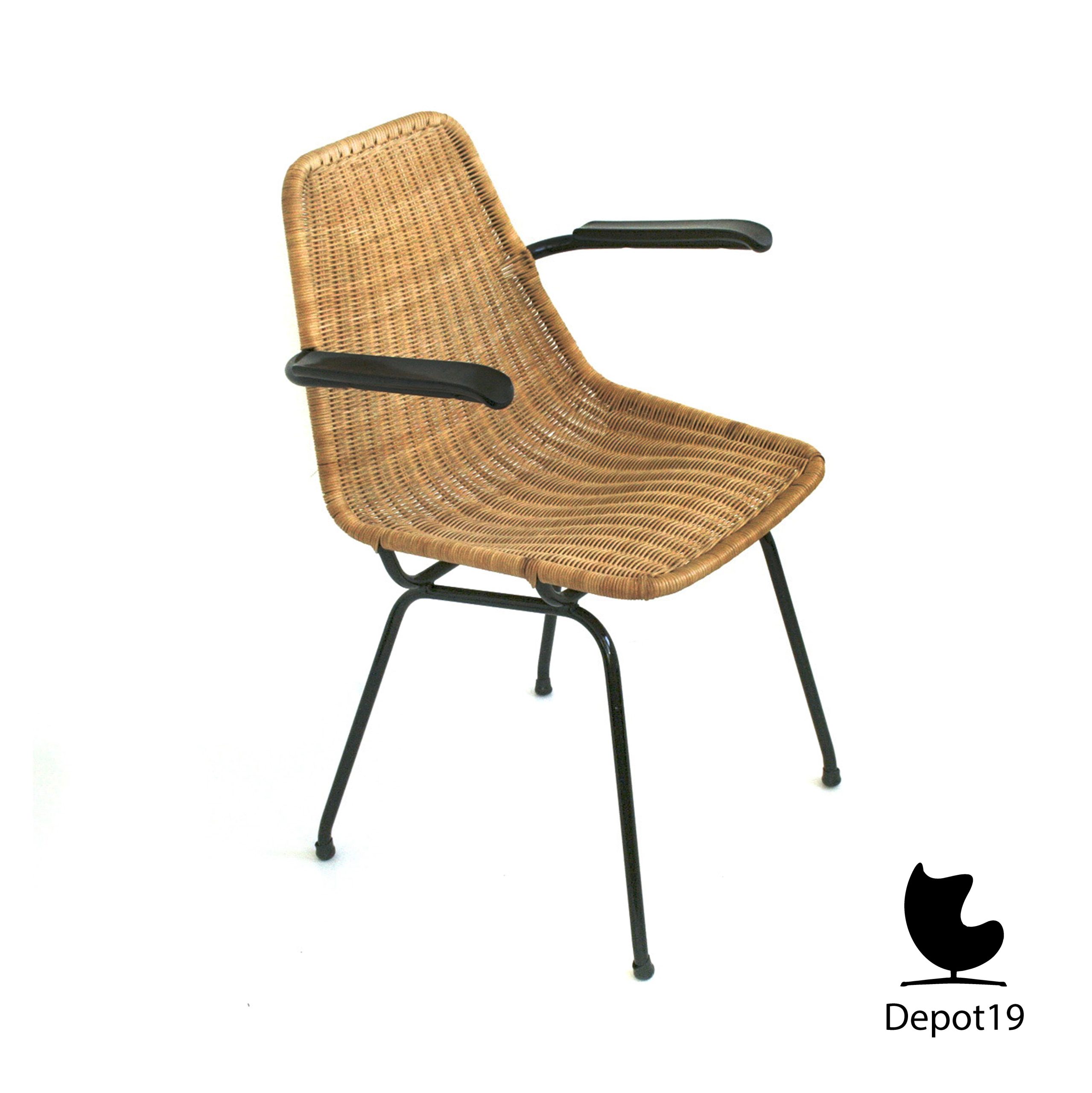 Gebroeders Jonkers Rotan armstoel Dirk van Sliedregt