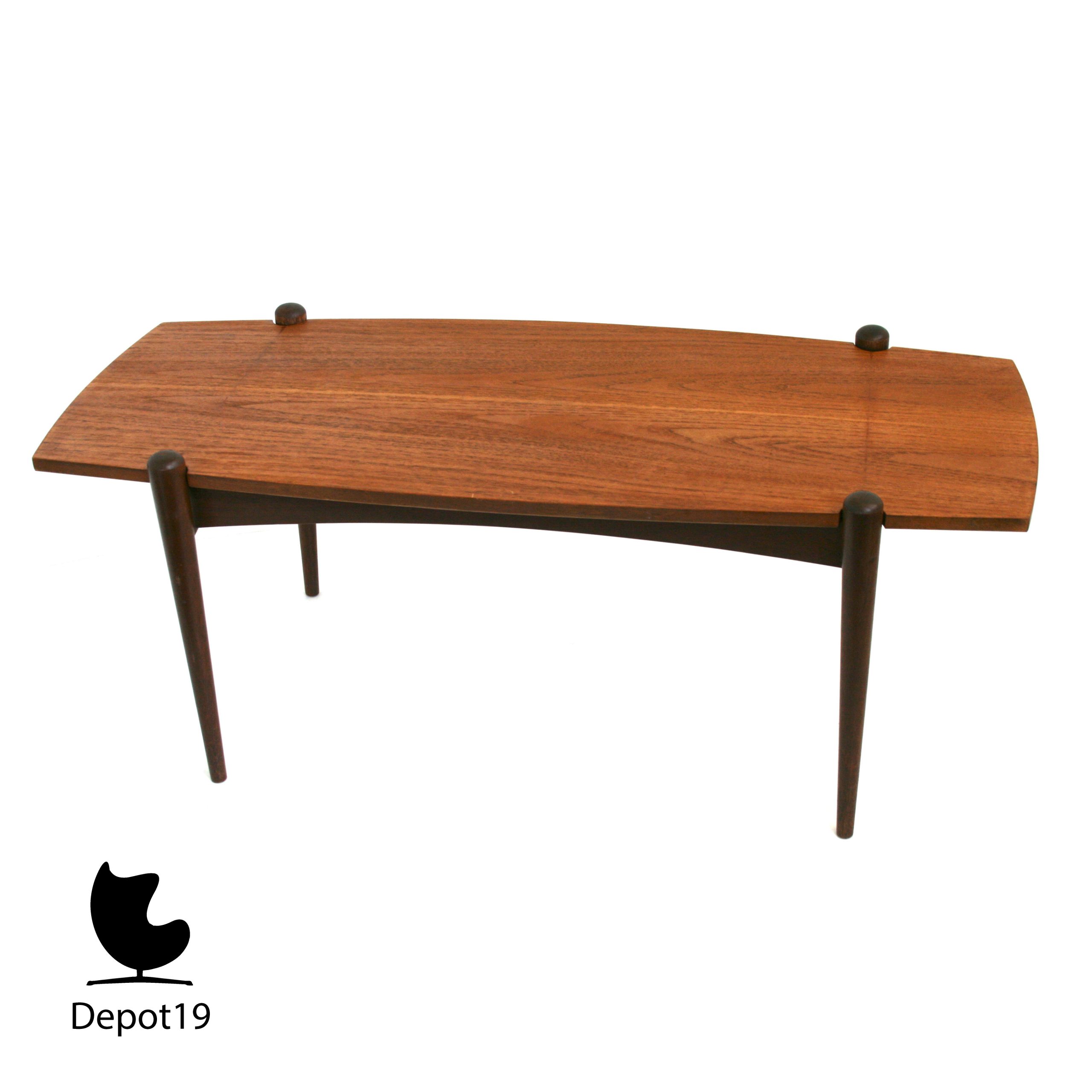 Dux Scandinavische salontafel 1950s - Afbeelding 2