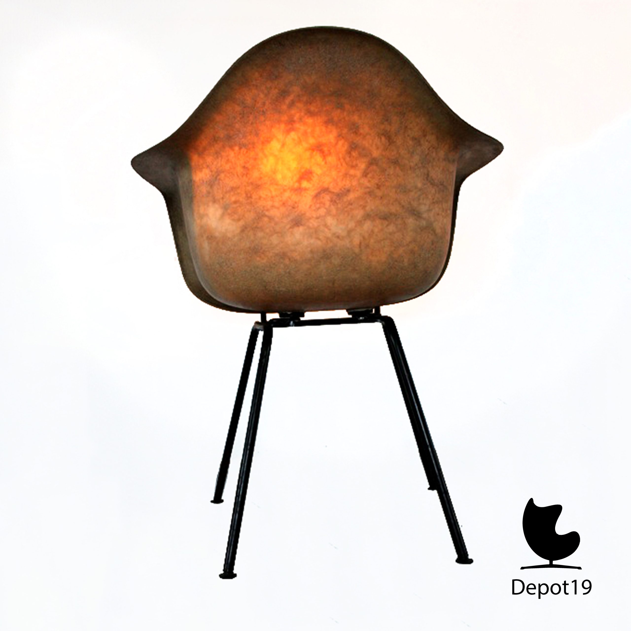 Eames Zenith Dax stoel 1950 - Afbeelding 2