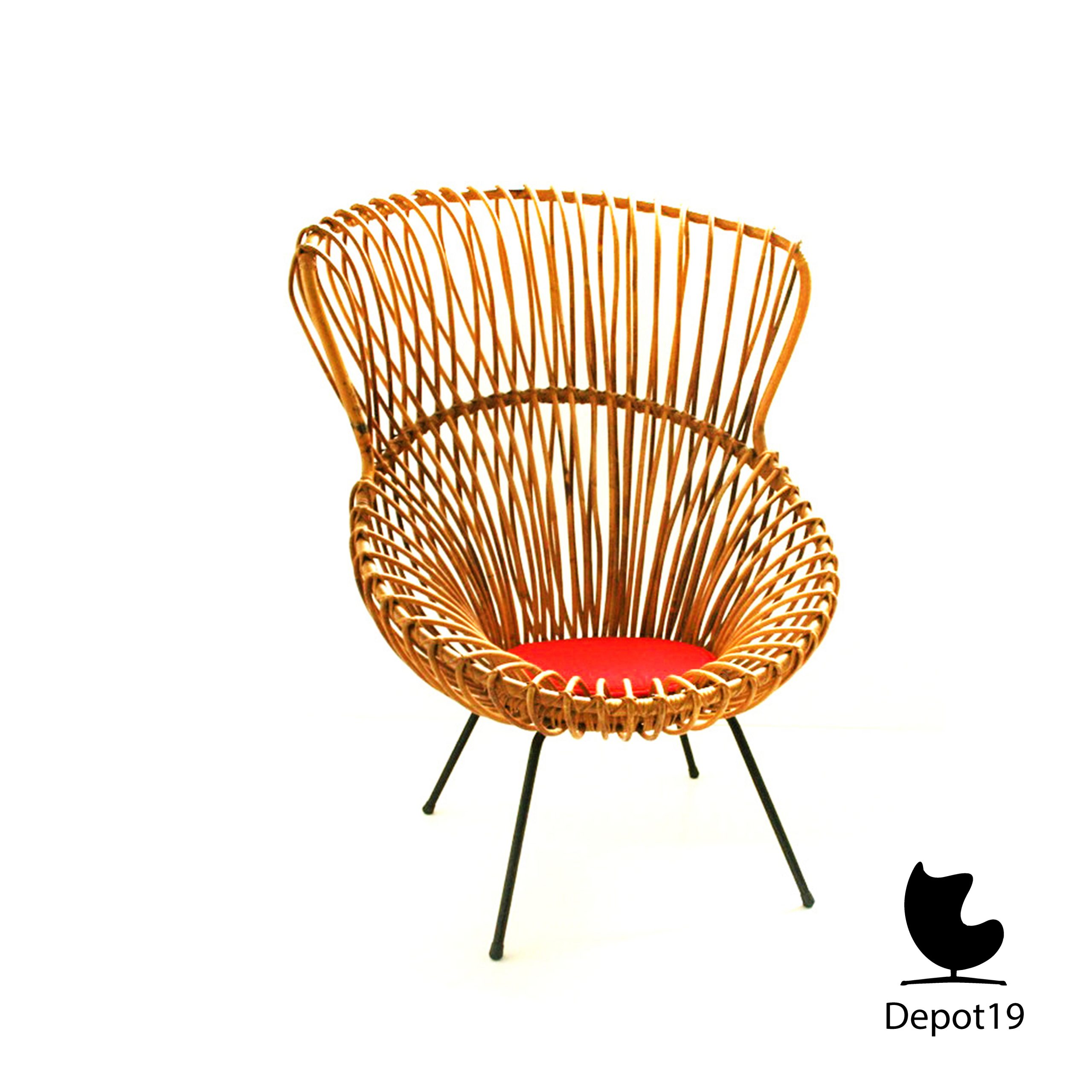 Franco Albini Bonacina Margherita stoel - Afbeelding 5