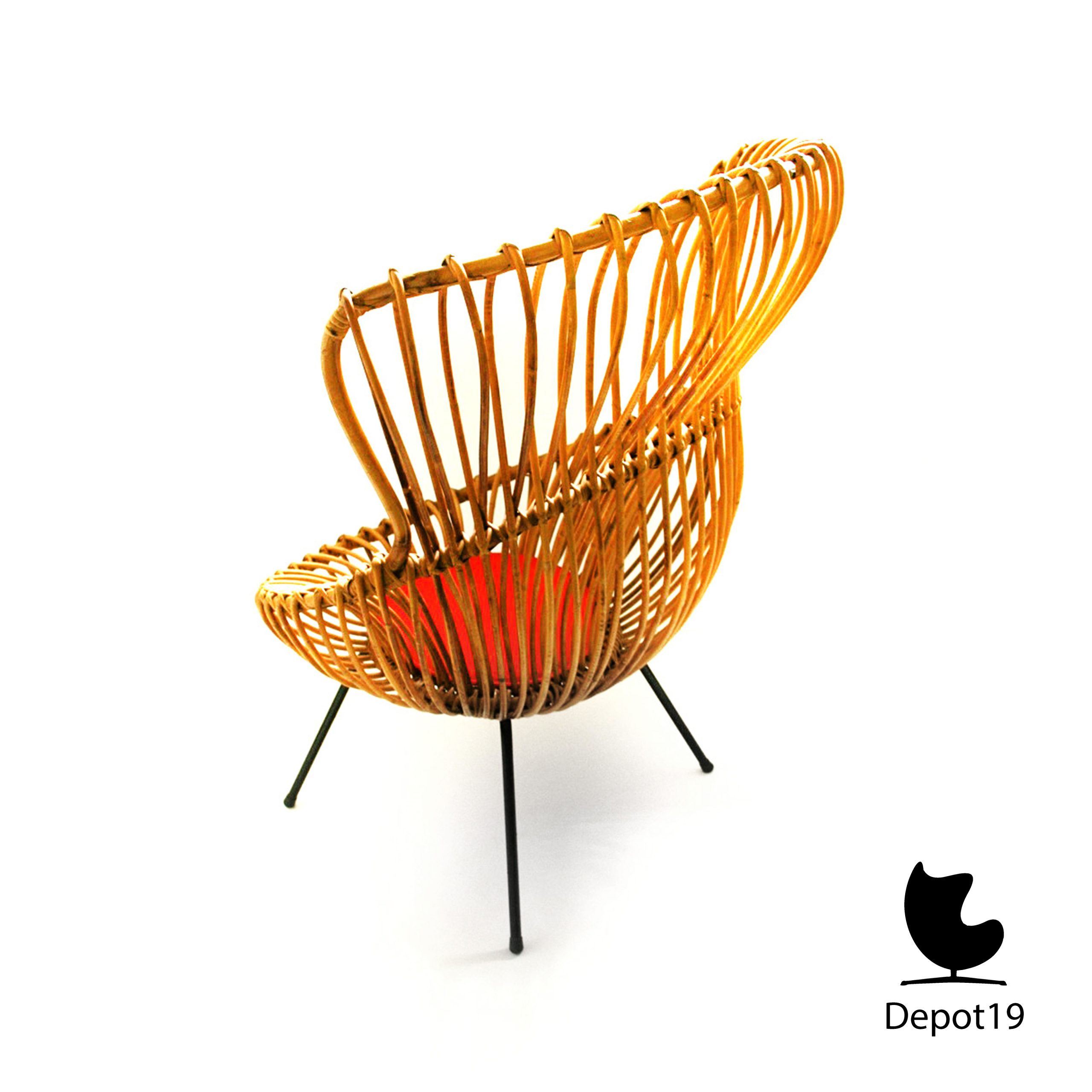 Franco Albini Bonacina Margherita stoel - Afbeelding 2