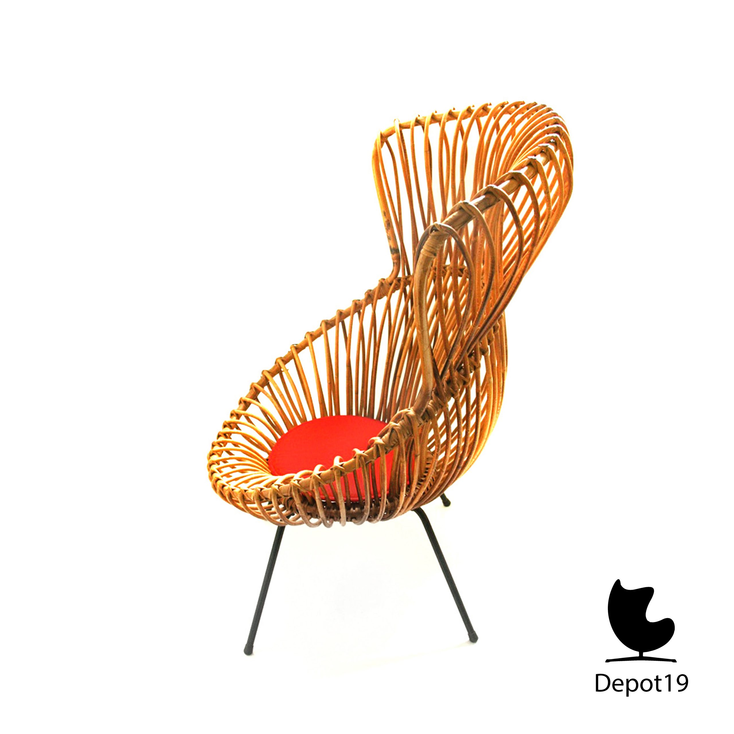 Franco Albini Bonacina Margherita stoel - Afbeelding 3