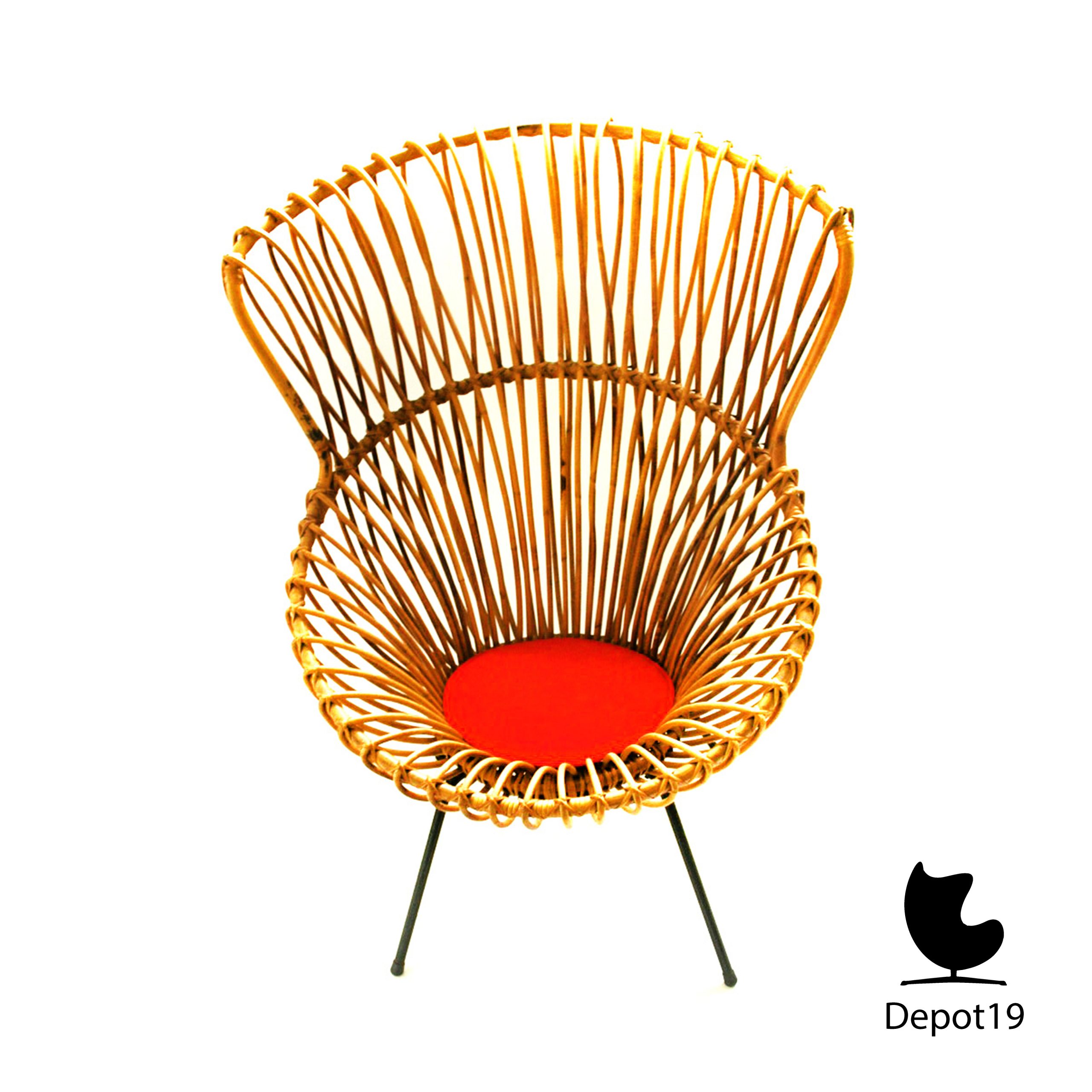 Franco Albini Bonacina Margherita stoel - Afbeelding 4