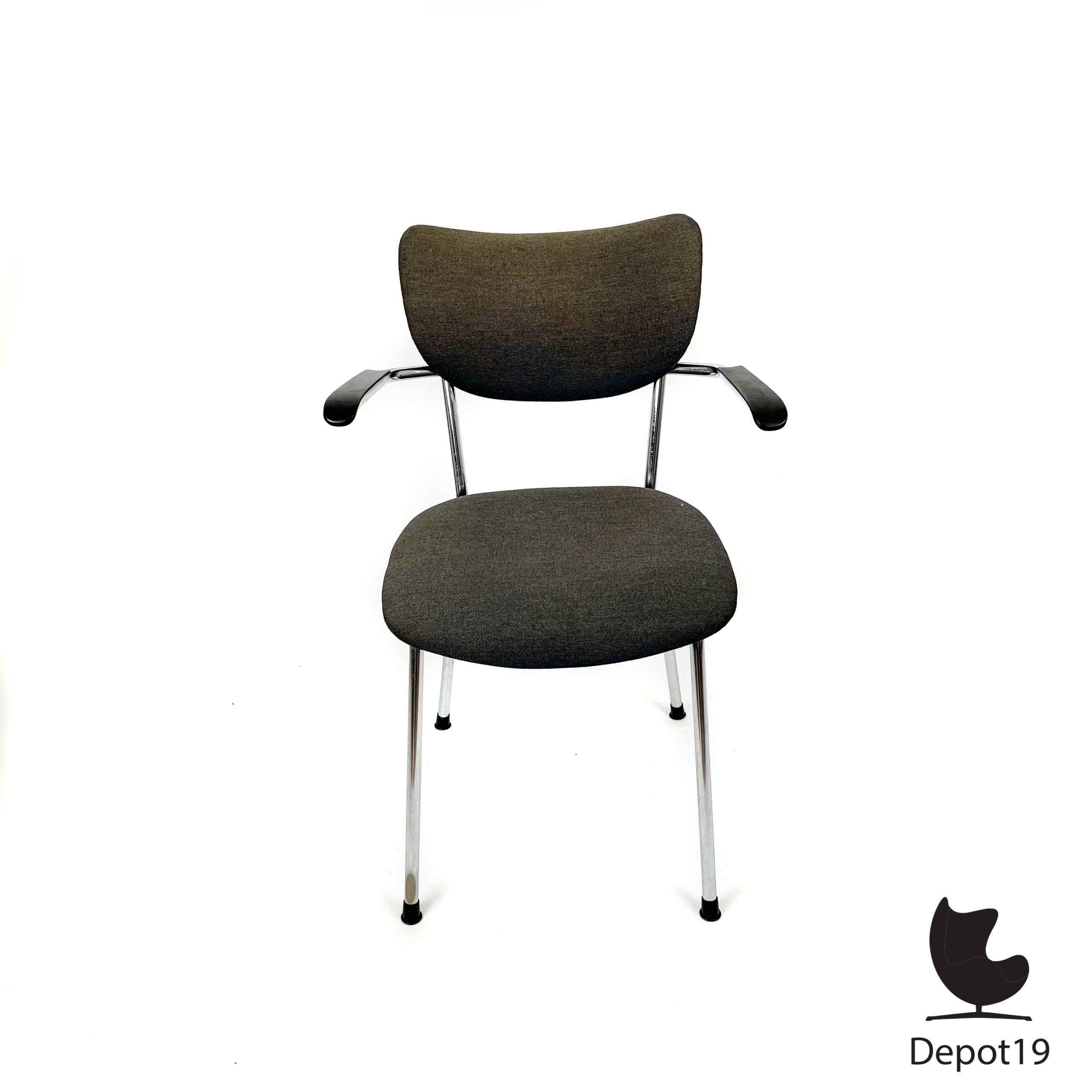 Gispen de Wit 3211 stoel vintage jaren vijftig - Afbeelding 2