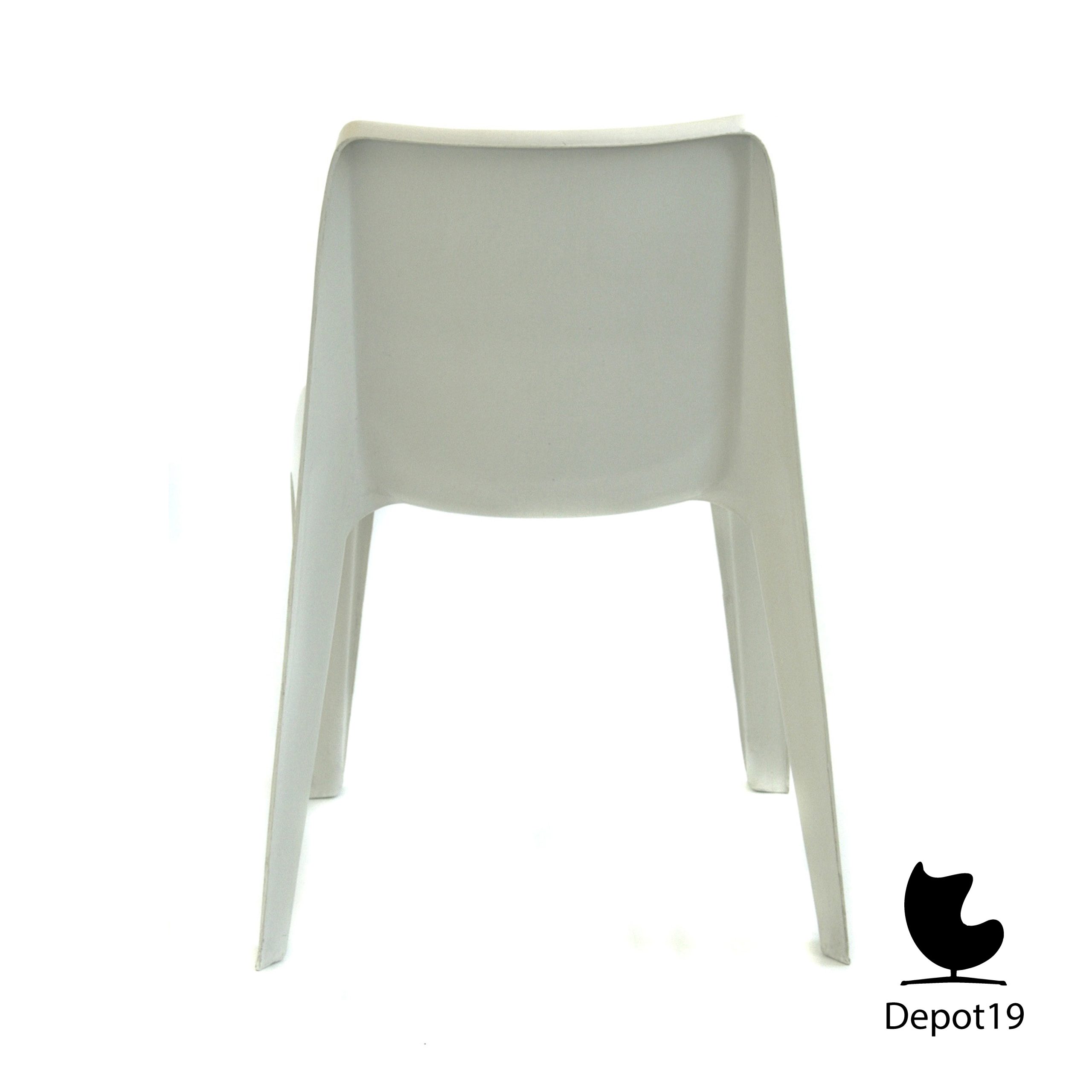 Witte BA1171 Bofinger Batzner stoel Origineel 1966 - Afbeelding 2