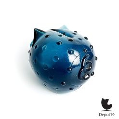 Alternative view of Jacob Bang spaarpot Holmegaard design glas 1950s