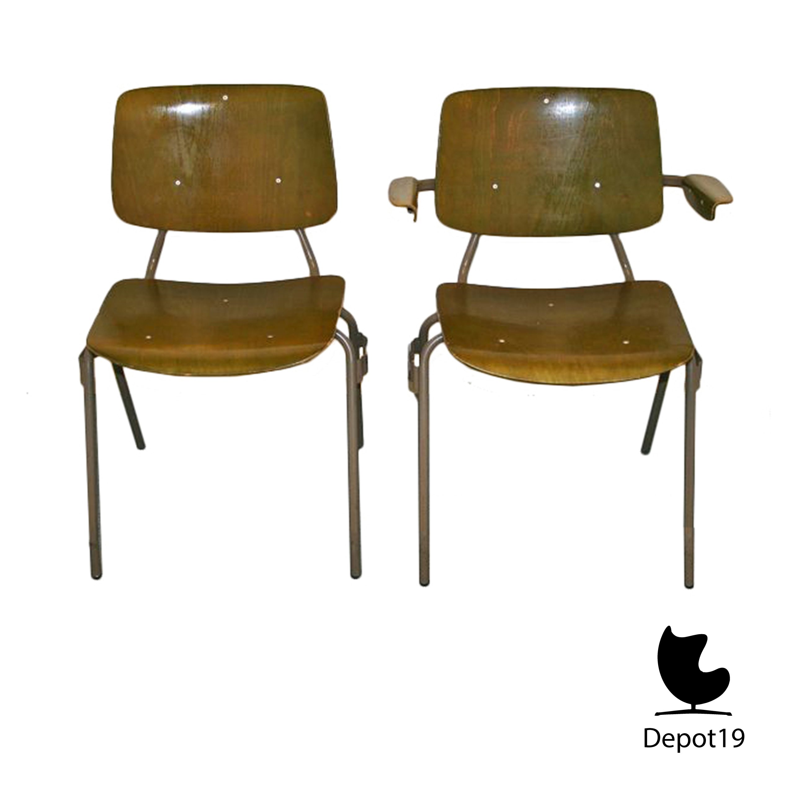 CAR katwijk model 305 stoel Kho Liang Ie 1957 - Afbeelding 4