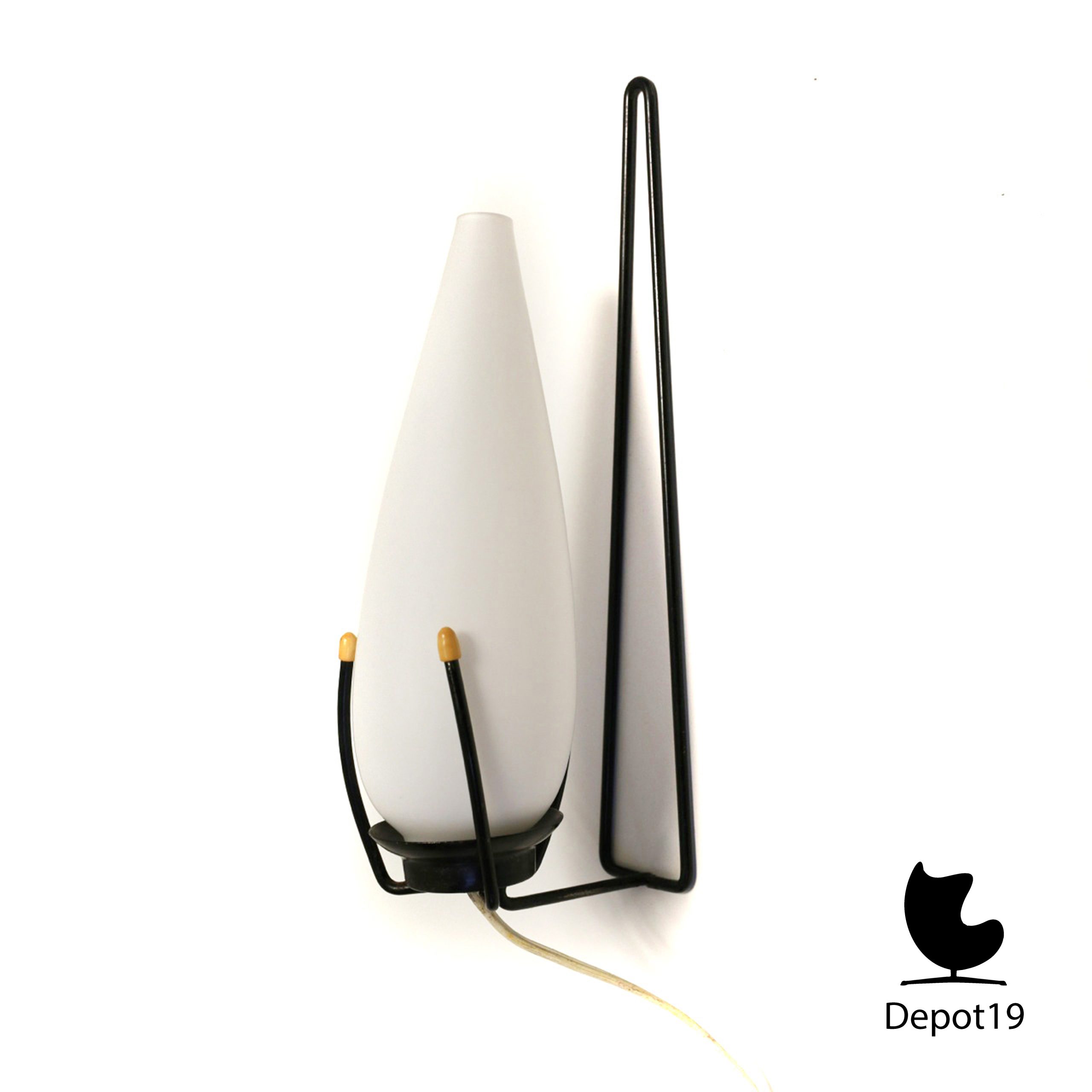 Louis Kalff Philips wandlamp 1950s - Afbeelding 2