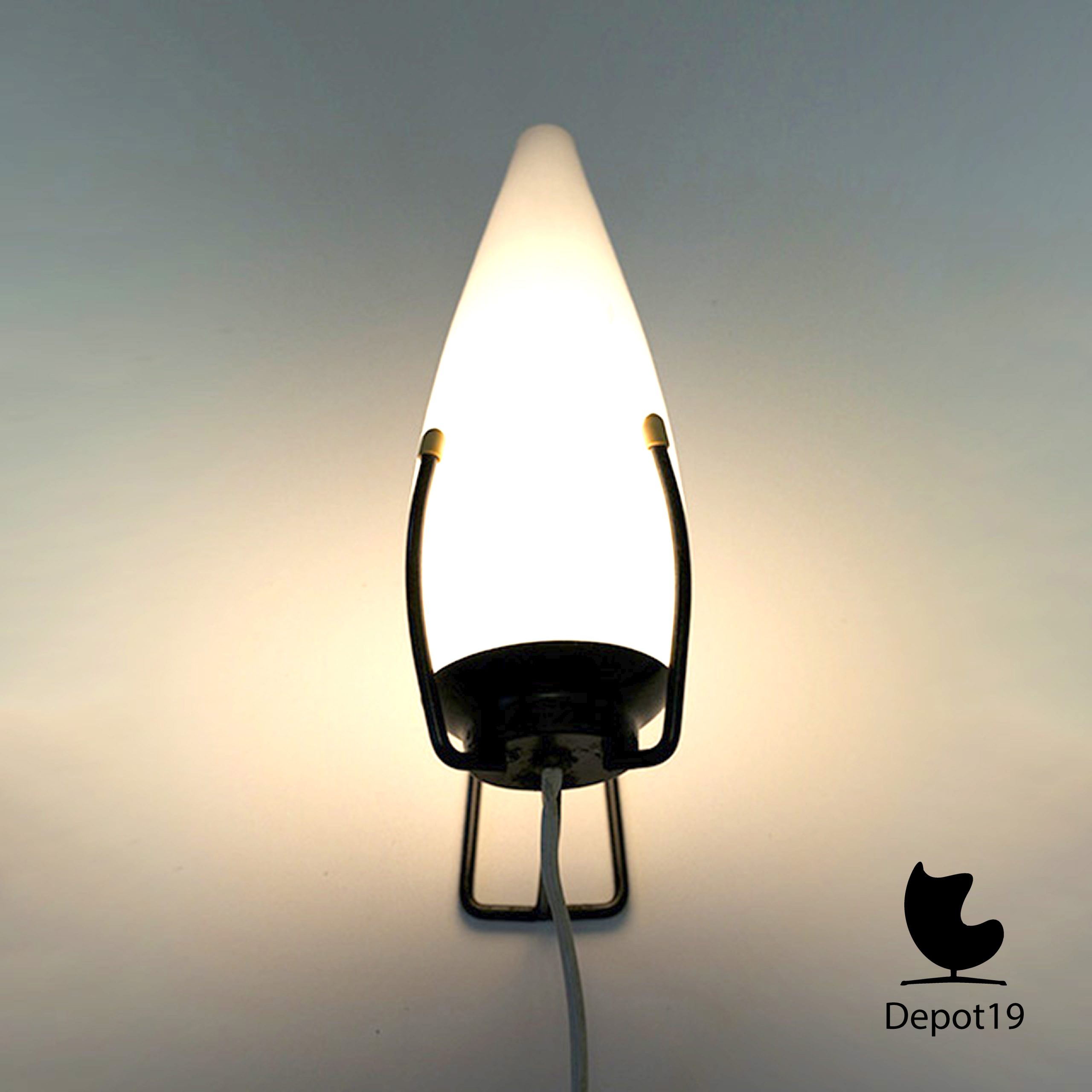 Louis Kalff Philips wandlamp 1950s - Afbeelding 5