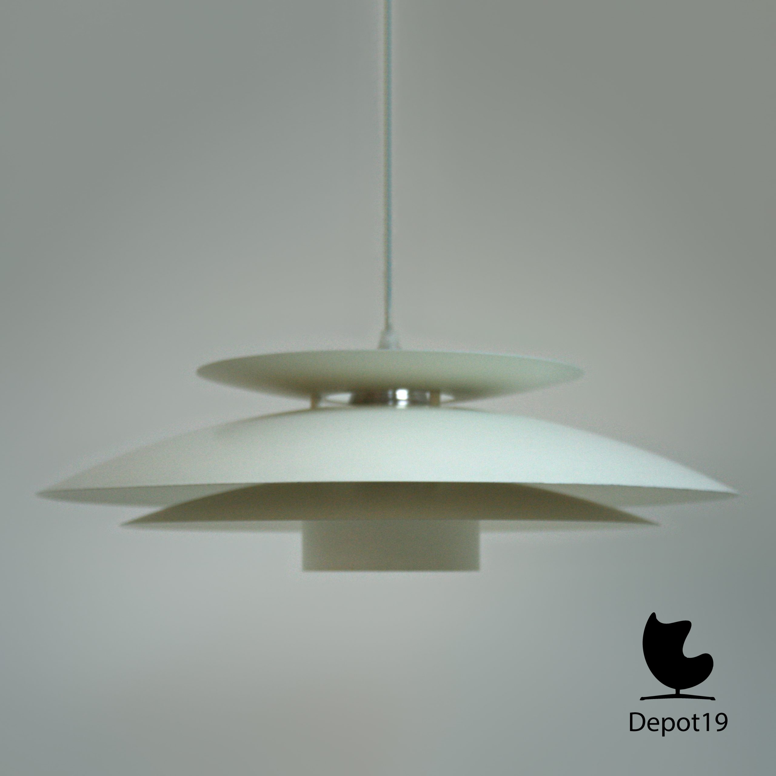 Horn hanglamp Louis Poulsen Stijl Deens - Afbeelding 3