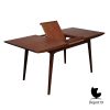 Louis van Teeffelen teak eettafel 1950s