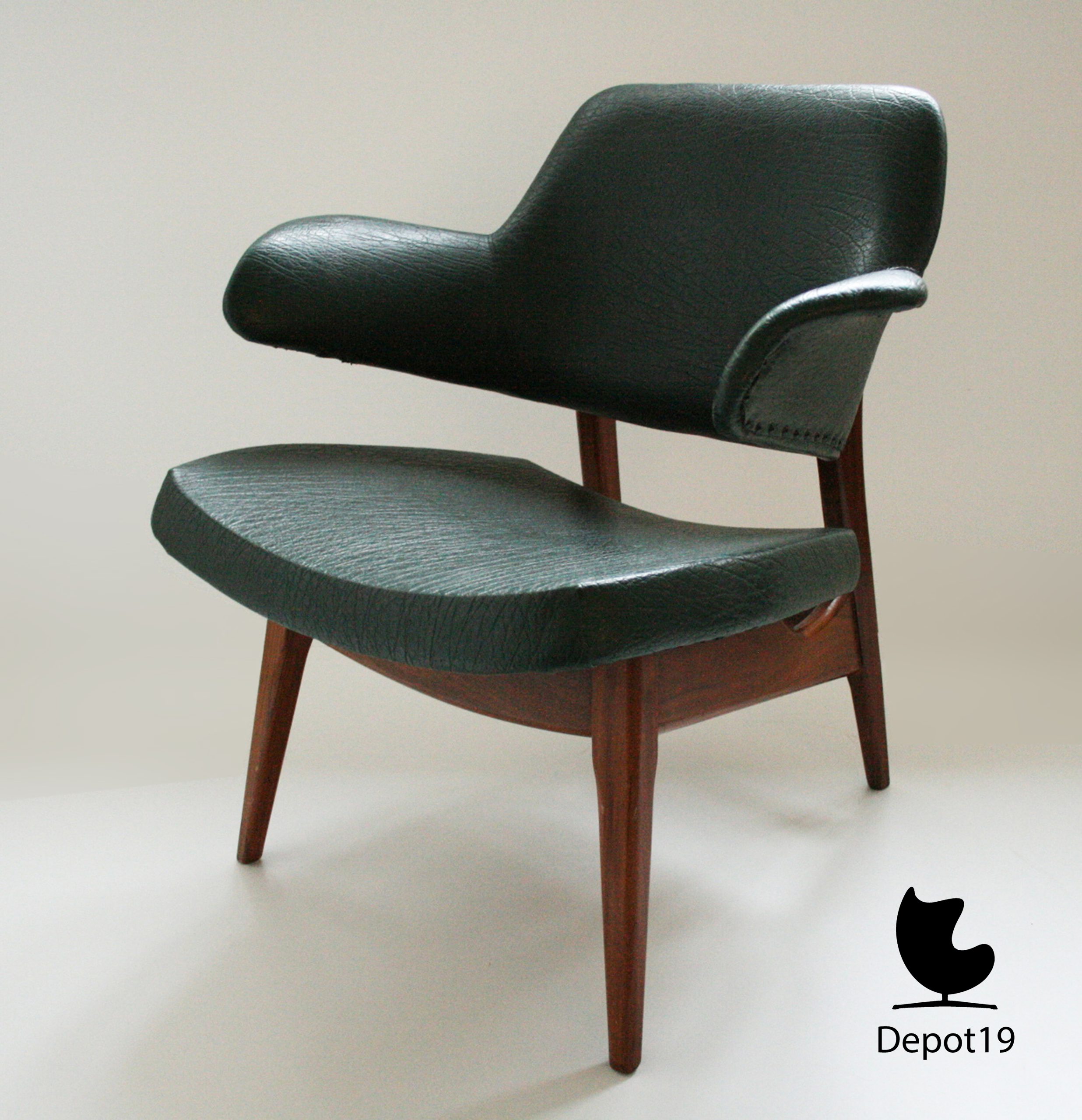 Louis van Teeffelen Webe groene fauteuils - Afbeelding 6