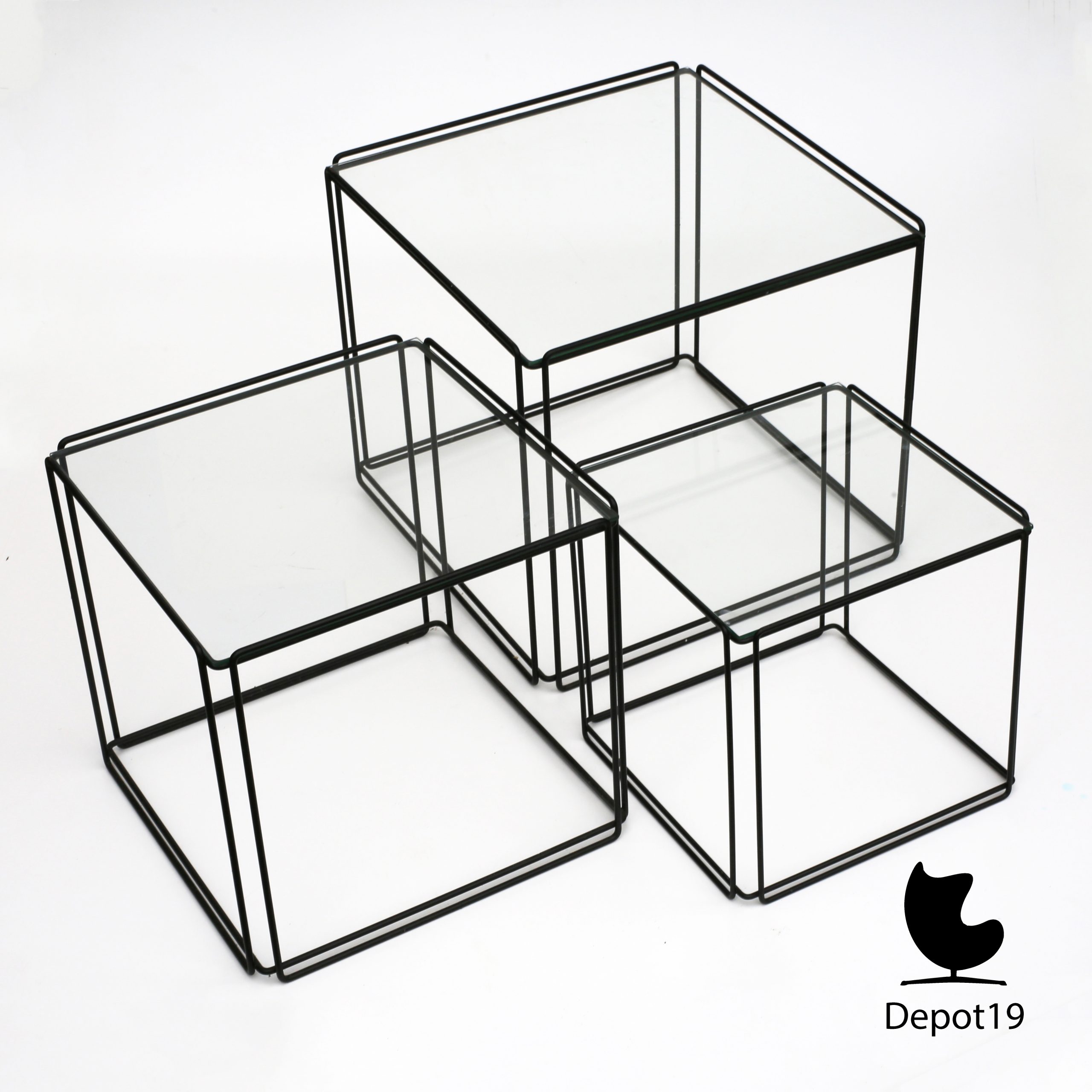 Max Sauze Isocele Mimiset vintage zwart frame 1970s