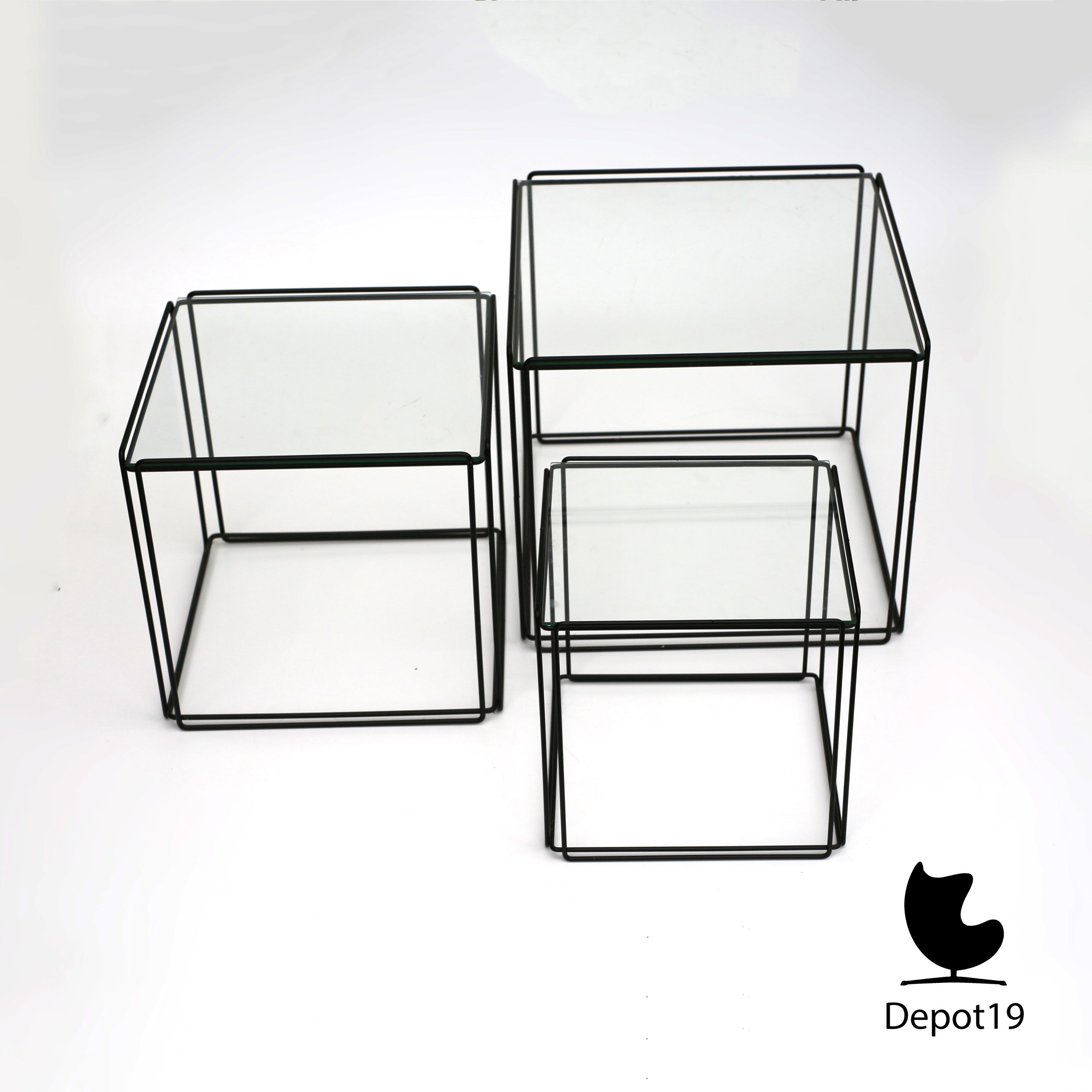 Max Sauze Isocele Mimiset vintage zwart frame 1970s - Afbeelding 4