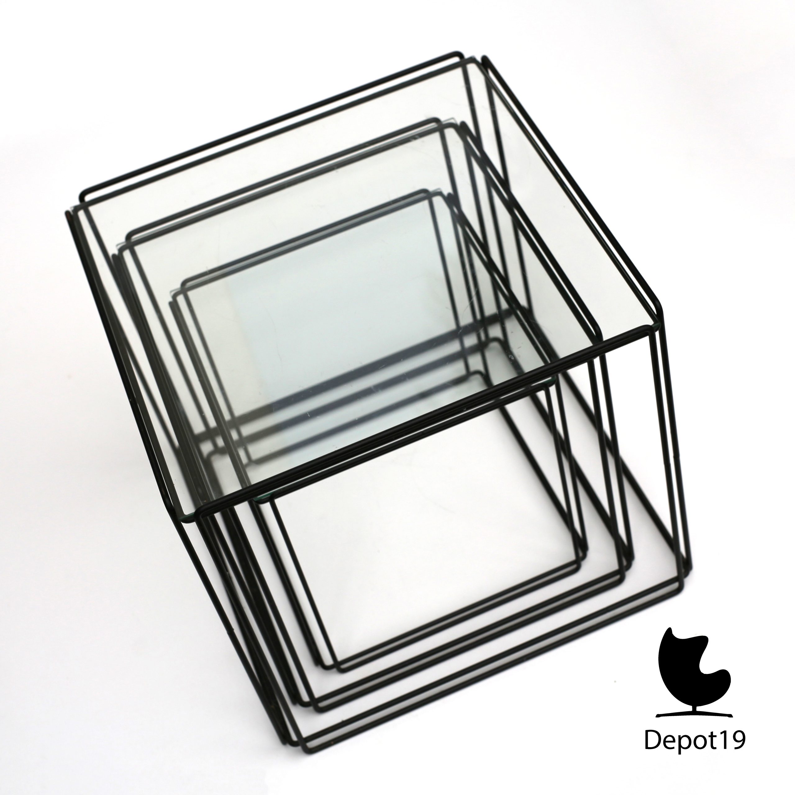 Max Sauze Isocele Mimiset vintage zwart frame 1970s - Afbeelding 6