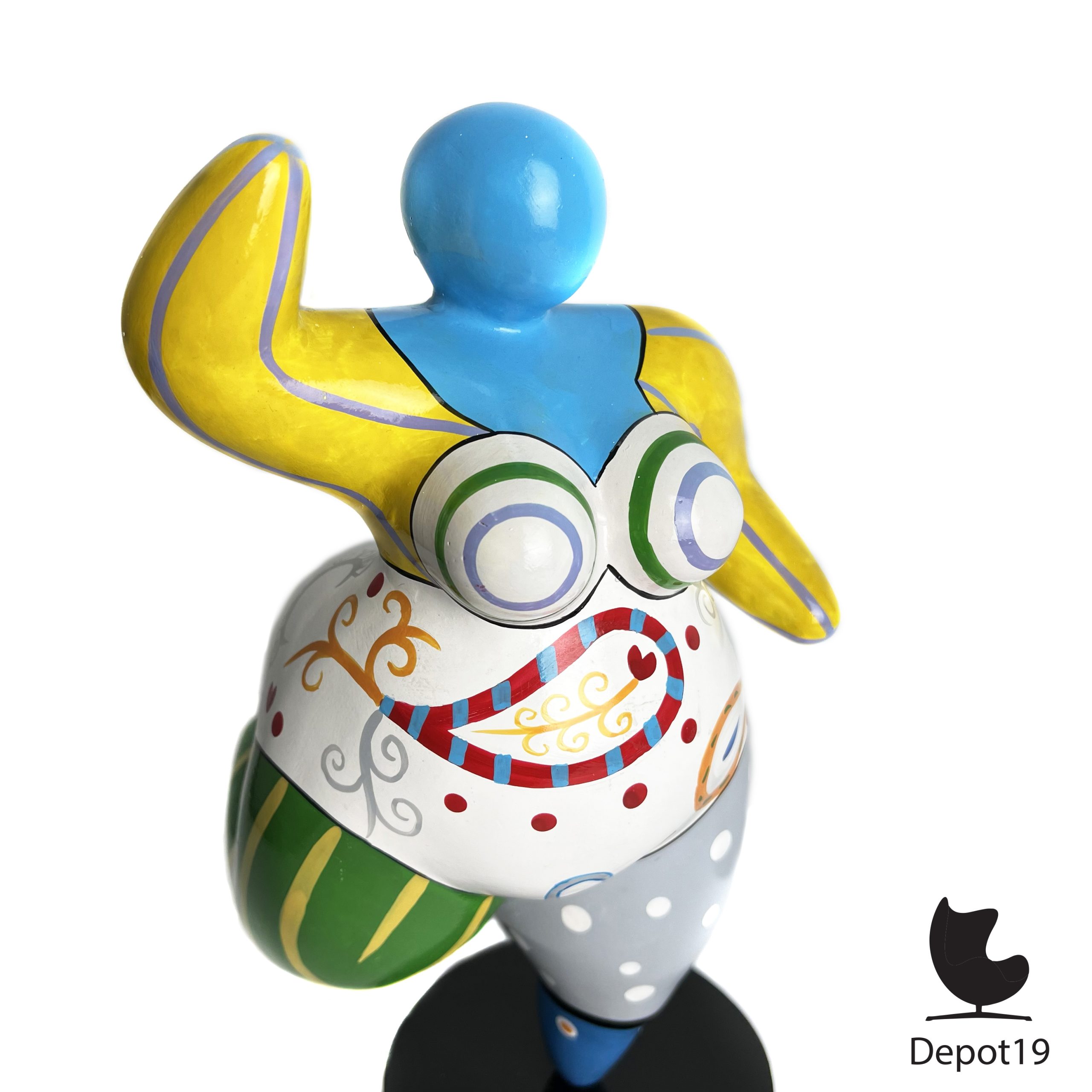 Sculptuur Mia Coppola Molly Dolly XL kunsthars 1977 - Afbeelding 2