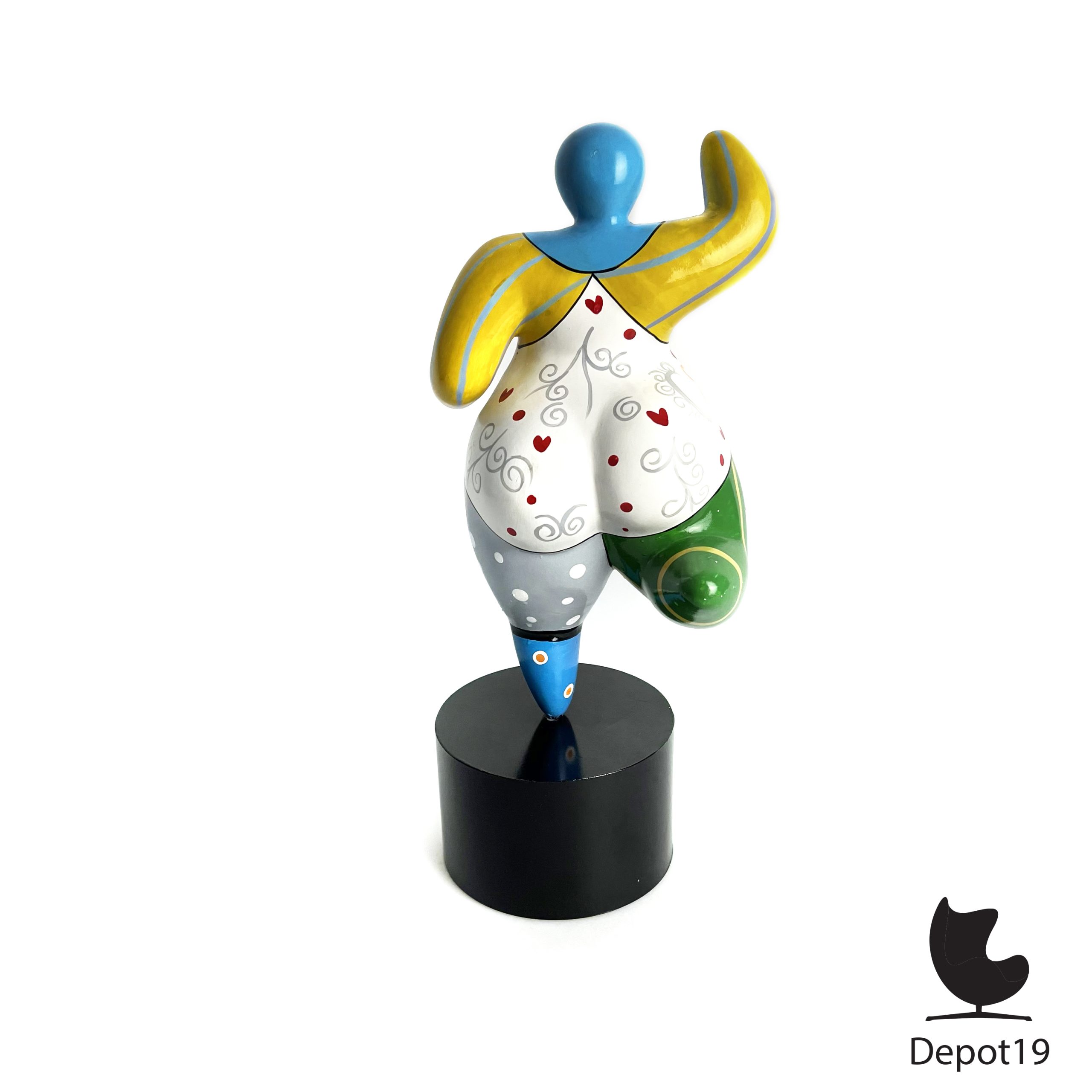 Sculptuur Mia Coppola Molly Dolly XL kunsthars 1977 - Afbeelding 3