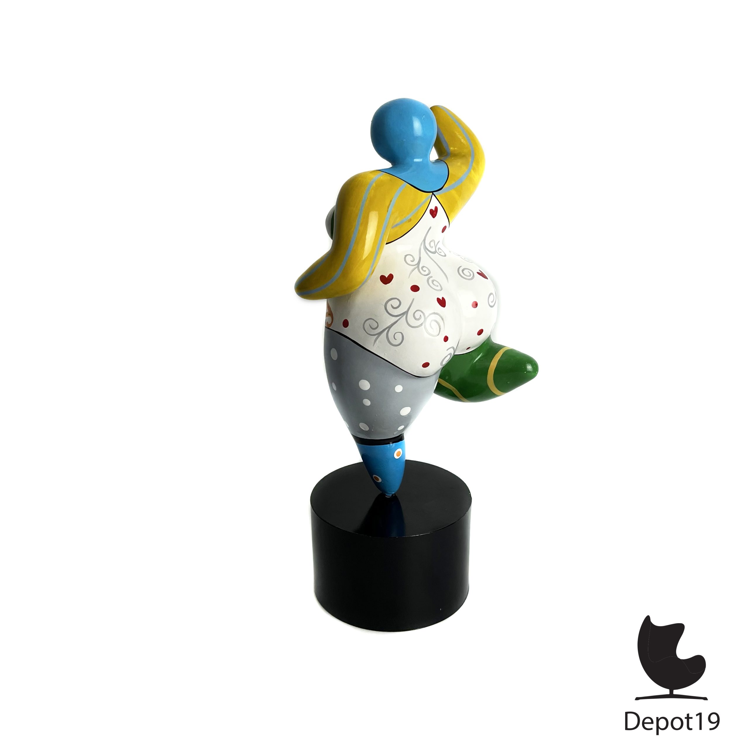 Sculptuur Mia Coppola Molly Dolly XL kunsthars 1977 - Afbeelding 4