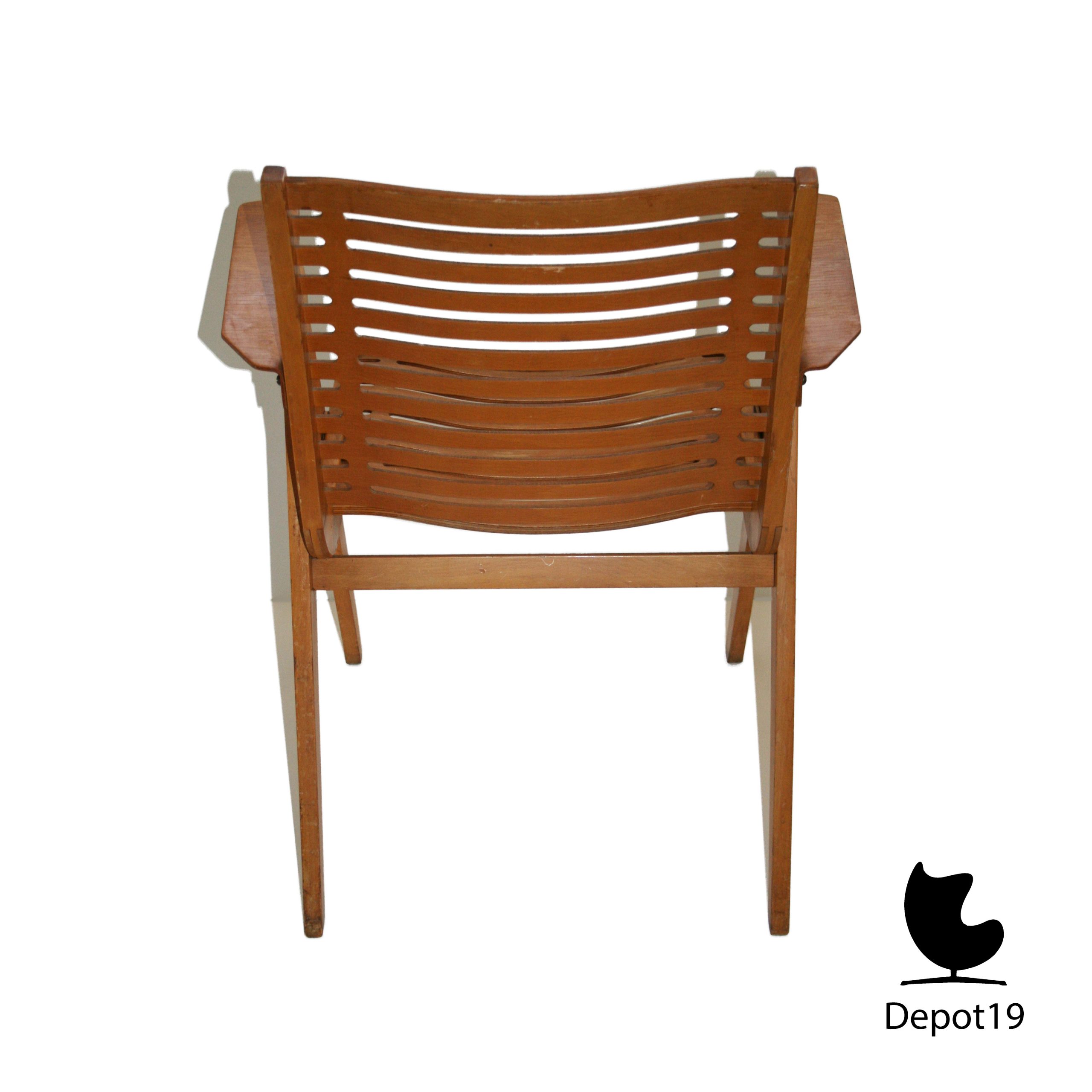 Niko Kralj 120 Rex Stol Kamnik fauteuil Vintage 1952 - Afbeelding 5