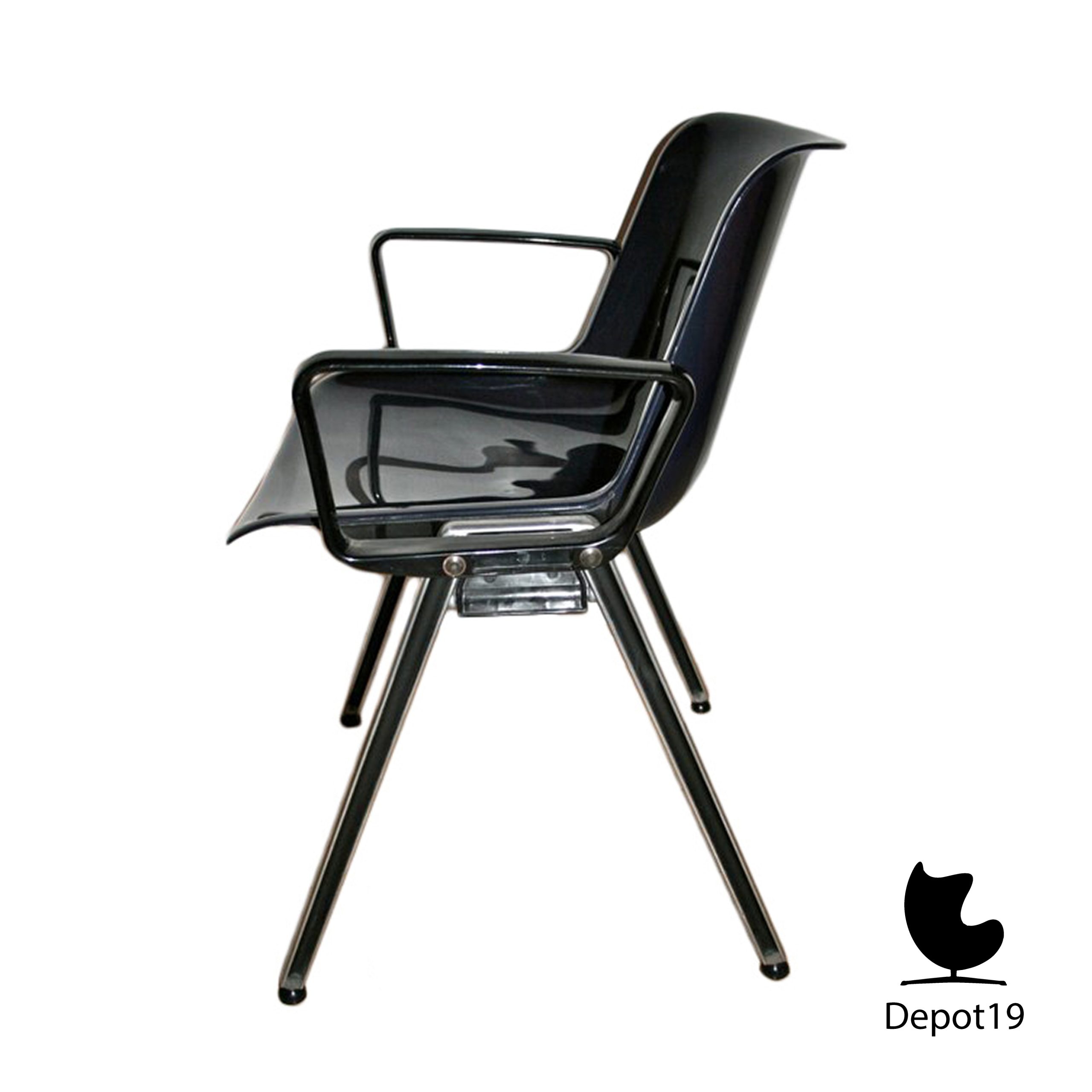 Osvaldo Borsani Modus SM203 stoel Tecno - Afbeelding 3