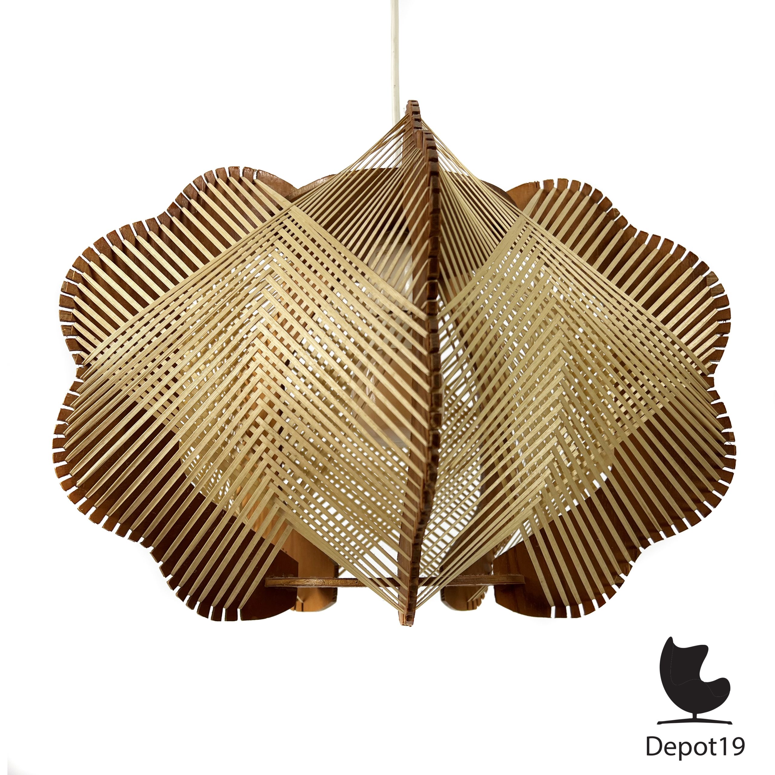 Vintage hanglamp Paul Secon stijl 1960s