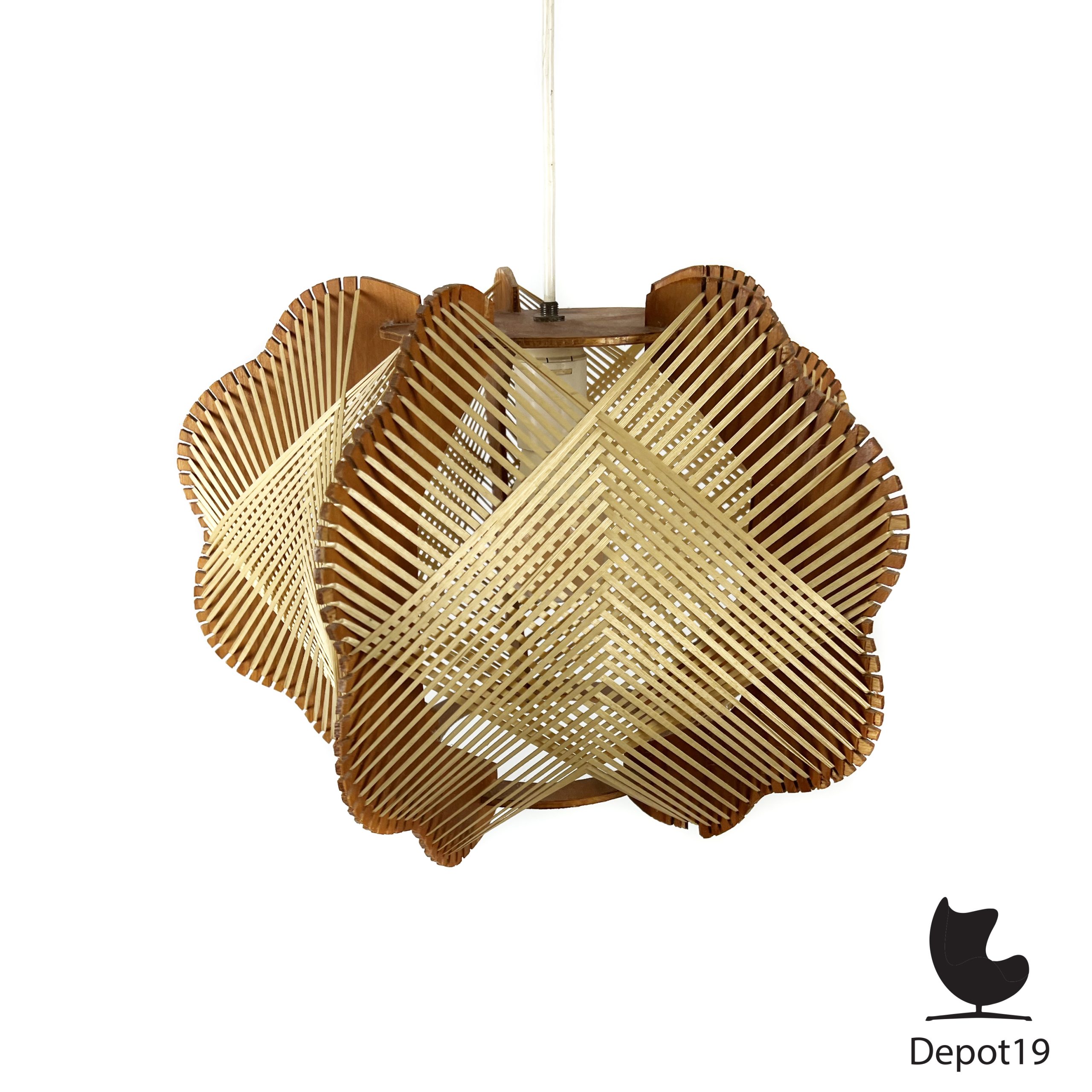 Vintage hanglamp Paul Secon stijl 1960s - Afbeelding 4