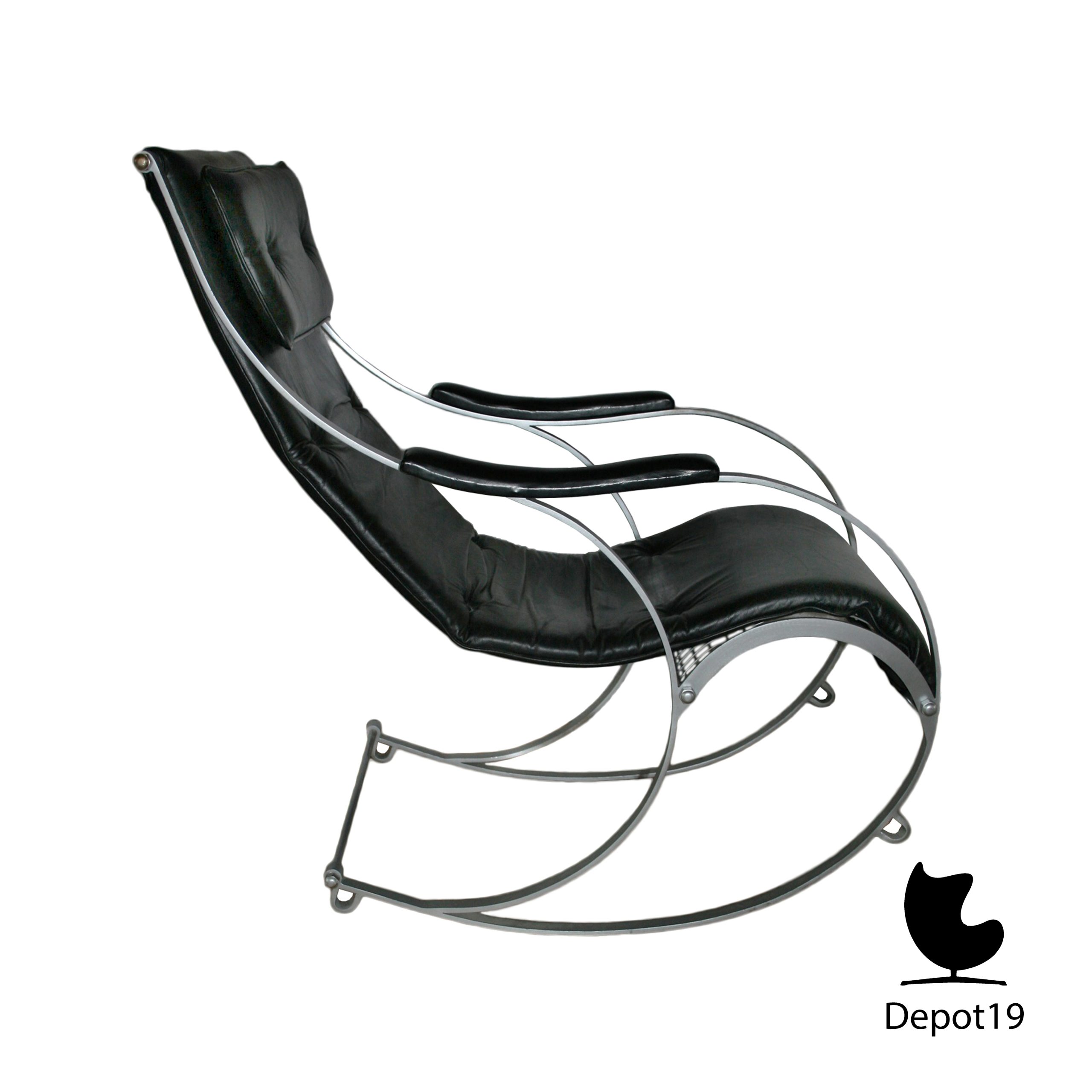 Peter Cooper Schommelstoel RW Winfield 1850 - Afbeelding 2