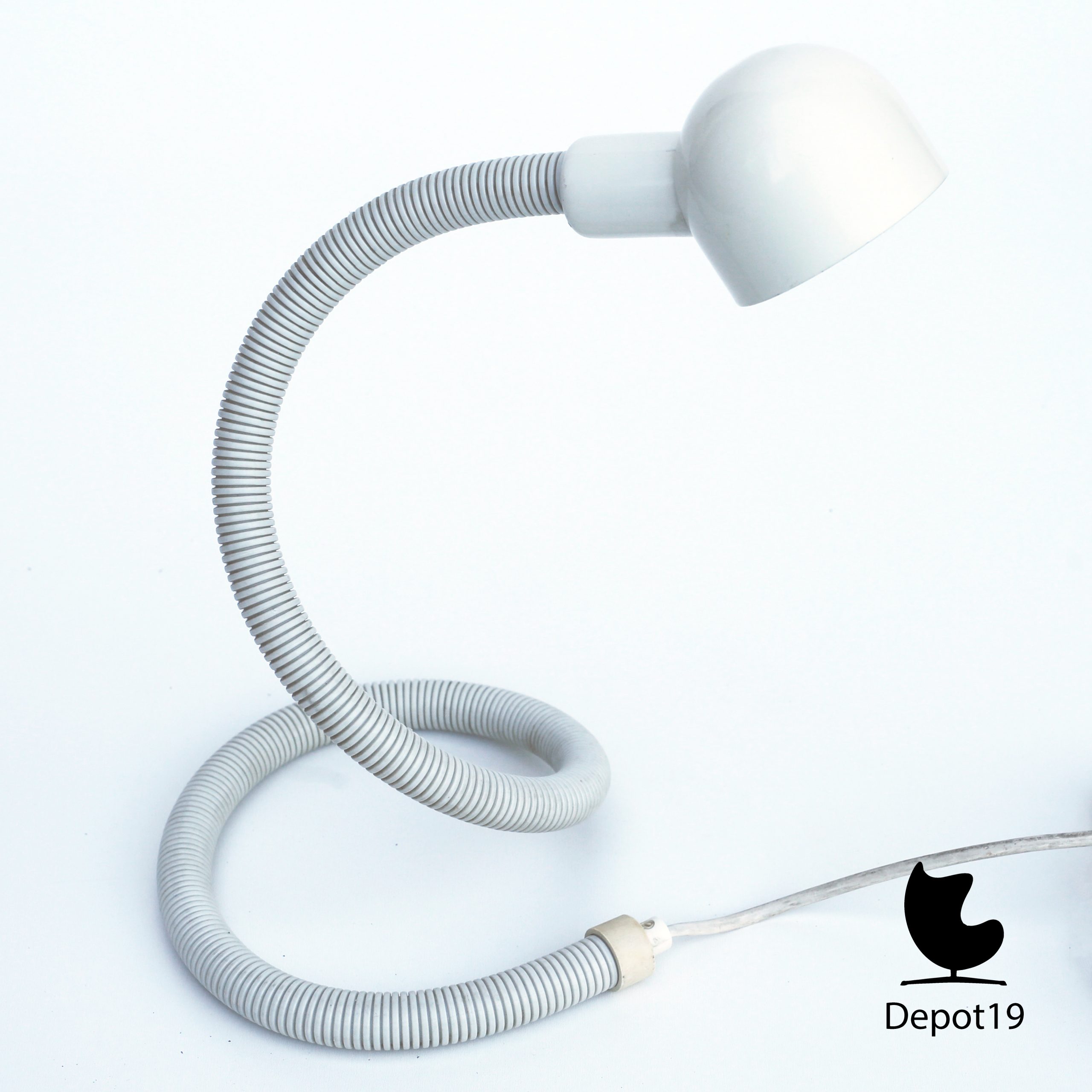 Valenti Luce Hebi Serpent Isao Hosoe lamp 1970s - Afbeelding 5