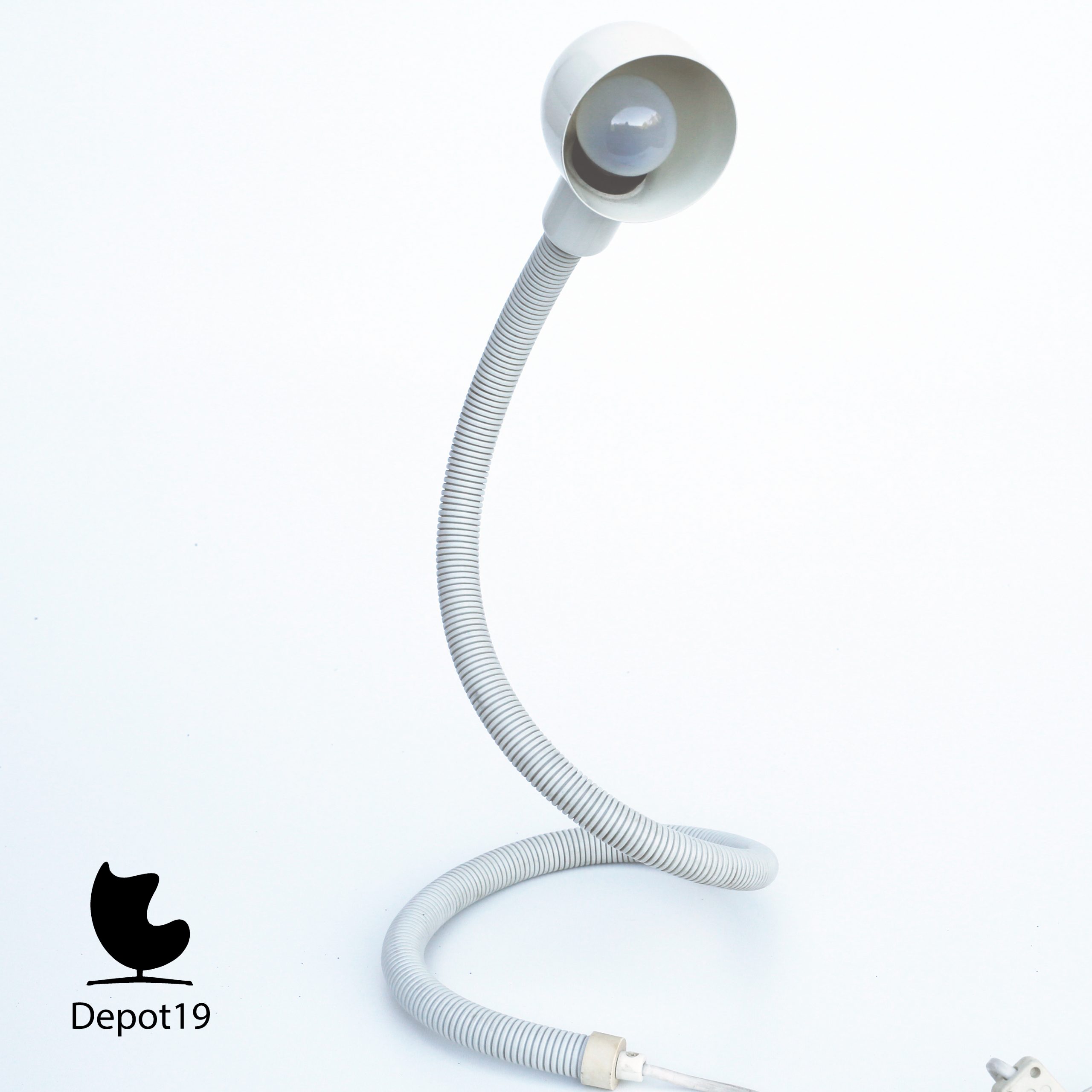 Valenti Luce Hebi Serpent Isao Hosoe lamp 1970s - Afbeelding 2