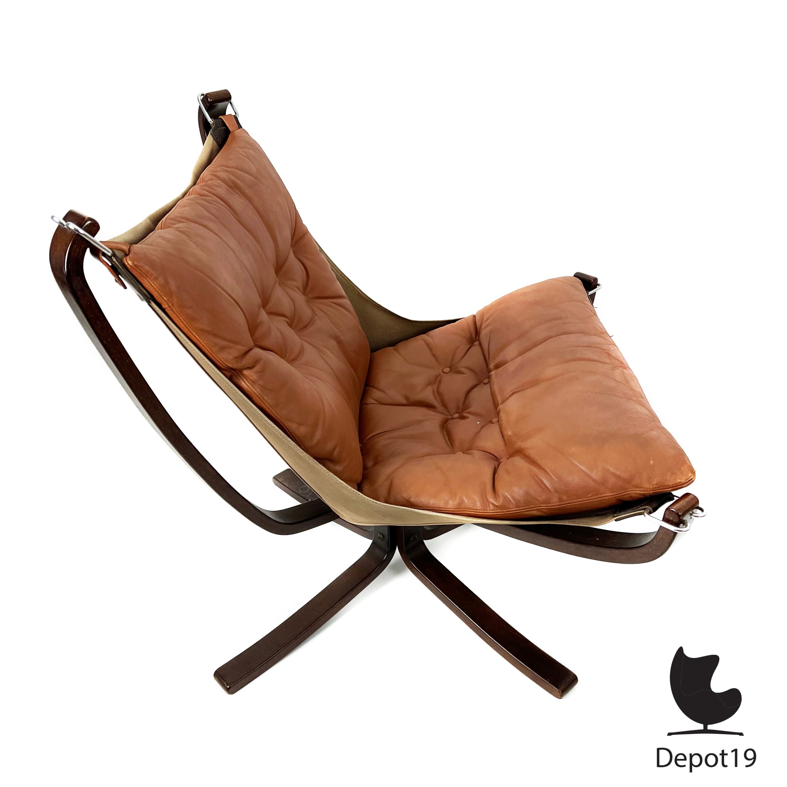 Sigurd Ressel Vatne Falcon stoel 1974 - Afbeelding 4