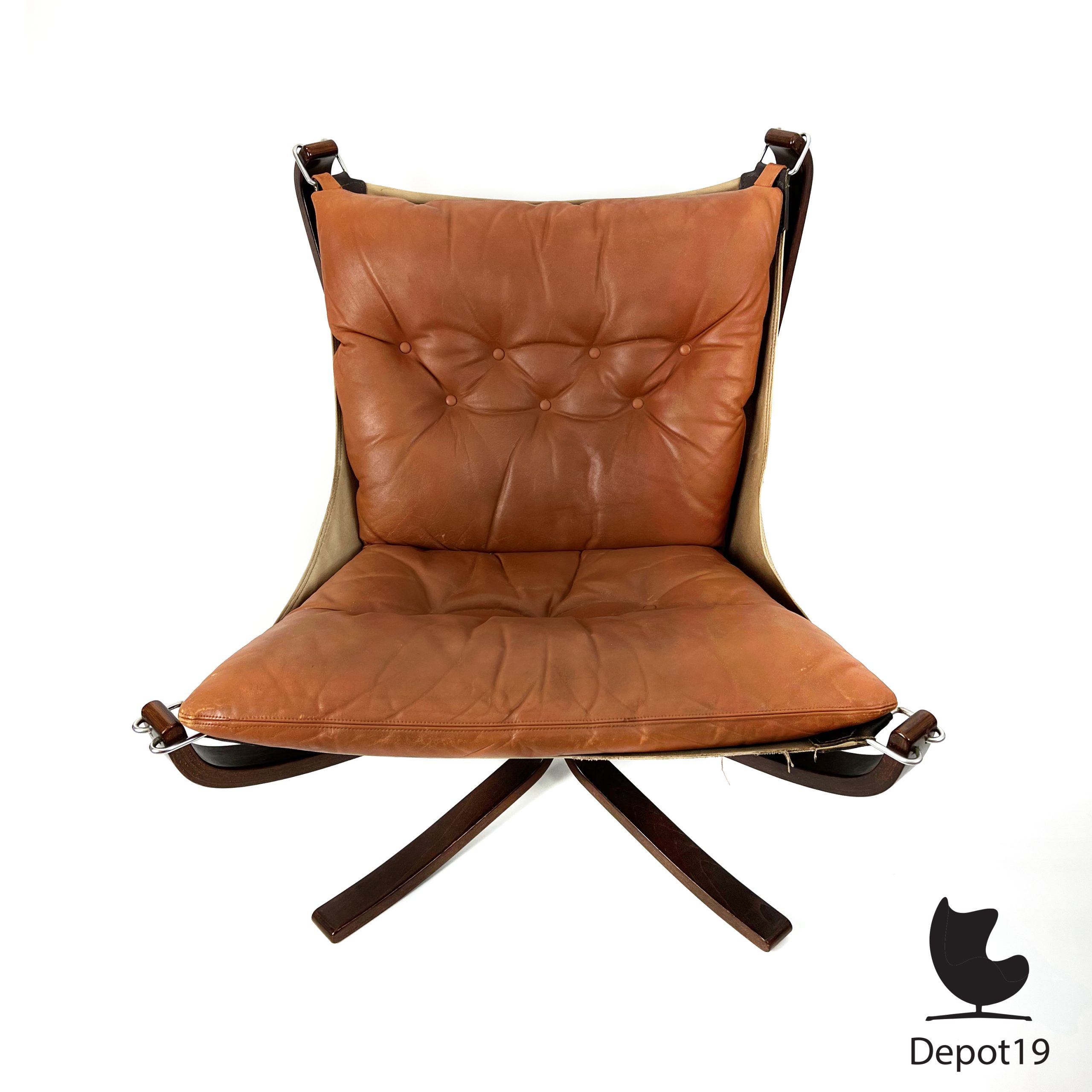 Sigurd Ressel Vatne Falcon stoel 1974 - Afbeelding 5