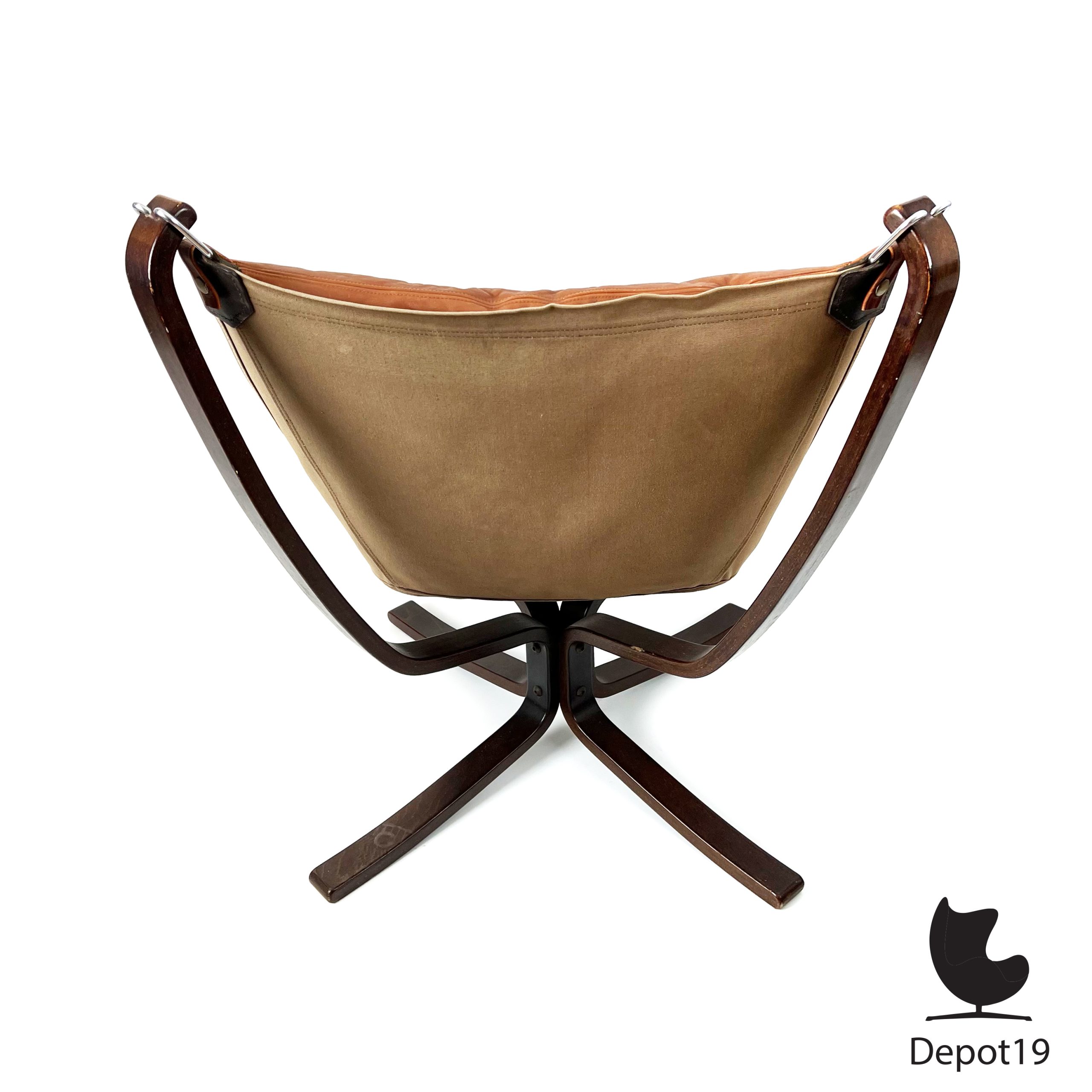 Sigurd Ressel Vatne Falcon stoel 1974 - Afbeelding 6