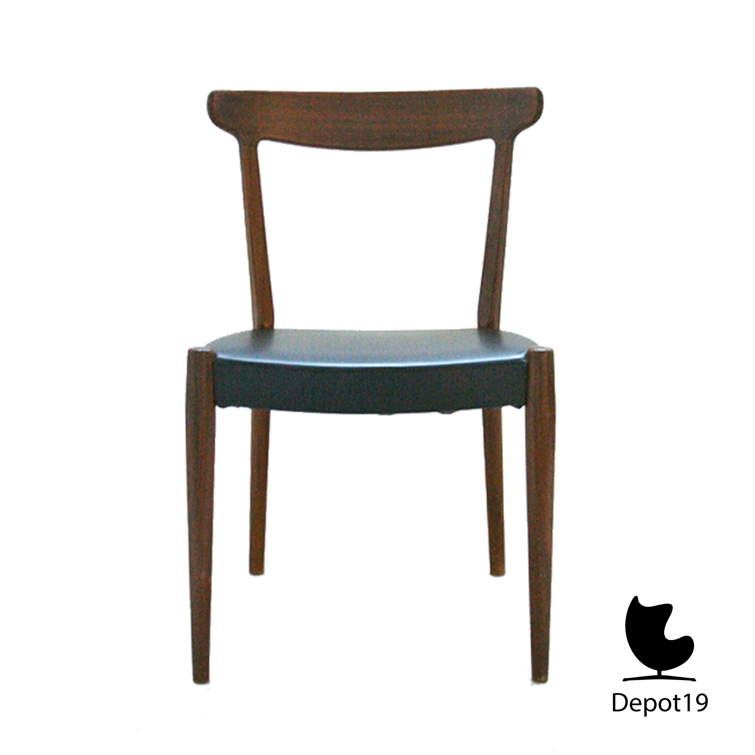 Skaraborgs Tibro Zweden W2 stoel Hans Wegner stijl - Afbeelding 6