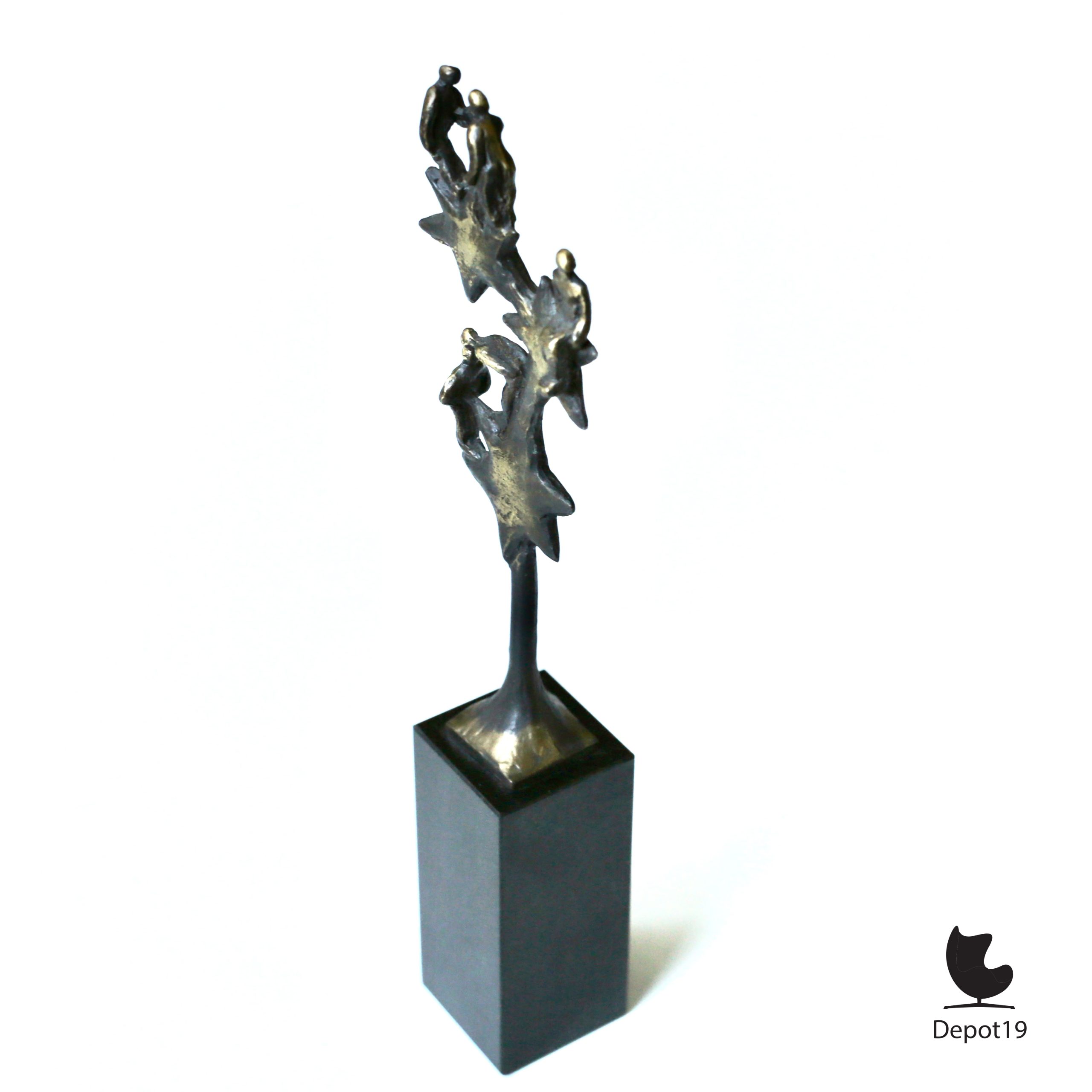 Sculptuur brons Ammerlaan Sterrenteam Artihove 1990s - Afbeelding 4