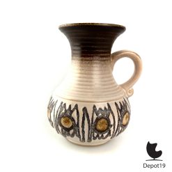 Alternative view of VEB Haldensleben keramiek 4121-2 vaas middel groot 1960s